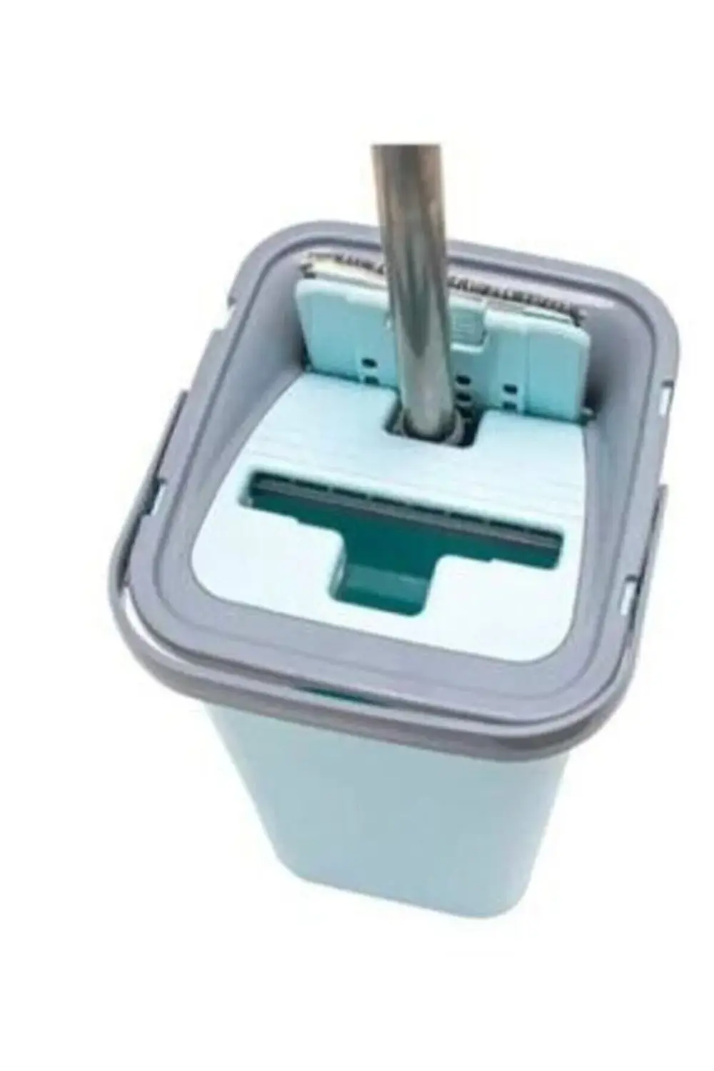 Çift Bölmeli, Ergonomik Mop Temizlik Seti 4 4 Litre - Kolay Sıkıl