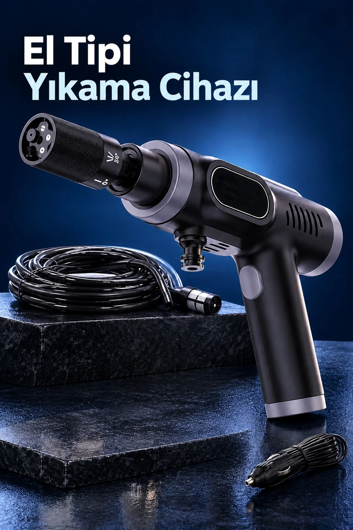 Çift Çalışma Modlu Araç Yıkama Makinesi Şarj Edilebilir Çift Çalışma Modlu Araç Yıkama Makinesi Şarj Edilebilir - Görsel 4