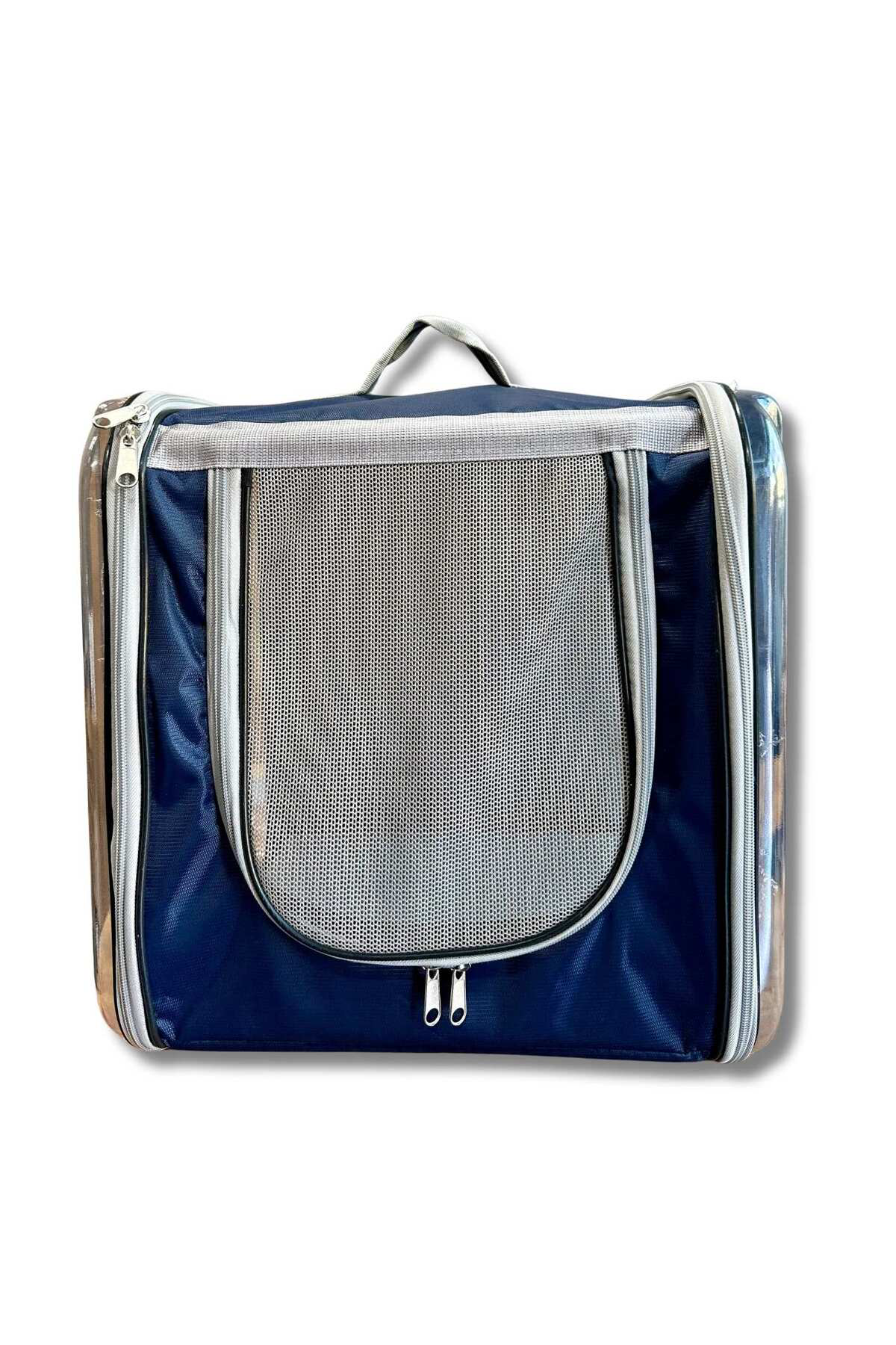 Hobi Çift Camlı Tv Tasarımlı Kedi & Köpek Taşıma Çantası - Şeffaf Yan Hobi Çift Camlı Tv Tasarımlı Kedi & Köpek Taşıma Çantası - Şeffaf Yan