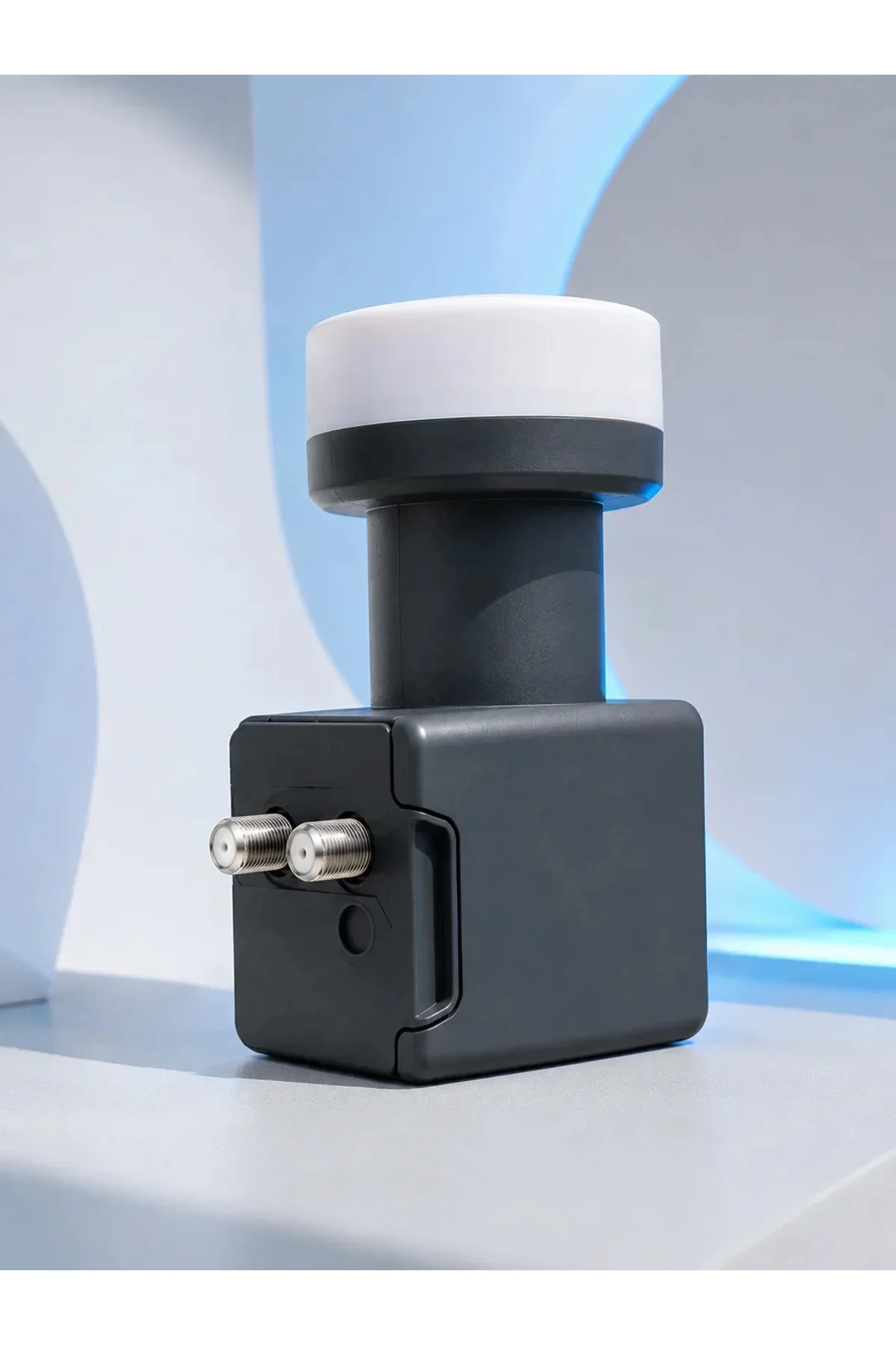 Çift Çıkışlı Twin LNB 4K Ultra HD Uyumlu Ku Band Uydu Anten Başlığı 0.1 dB
