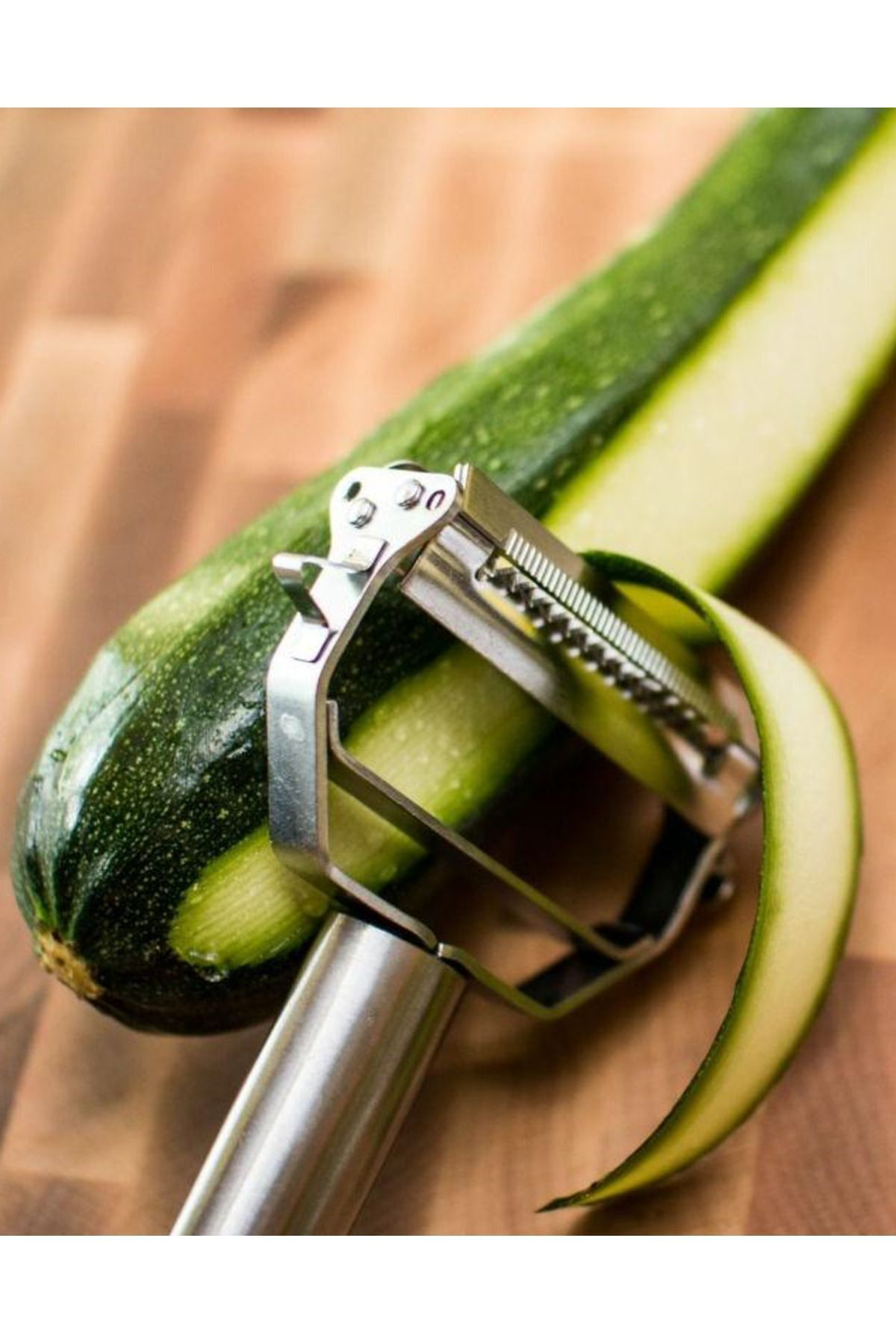 Çift Foksiyonlu Jülyen Meyve Sebze Soyacak Salatalık Havuç Elma K