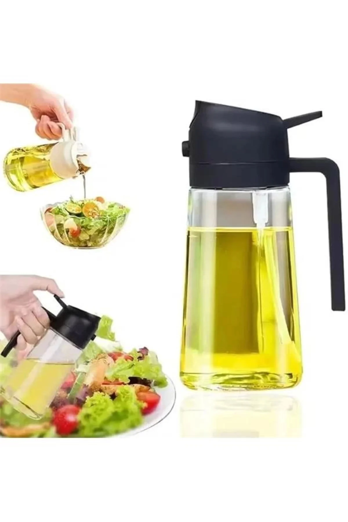 Çift Fonksiyonlu Yemek Yağı İçin Yağ Püskürtücü, Yağ Püskürtme Ve Dökme, Yağ Püskürtme