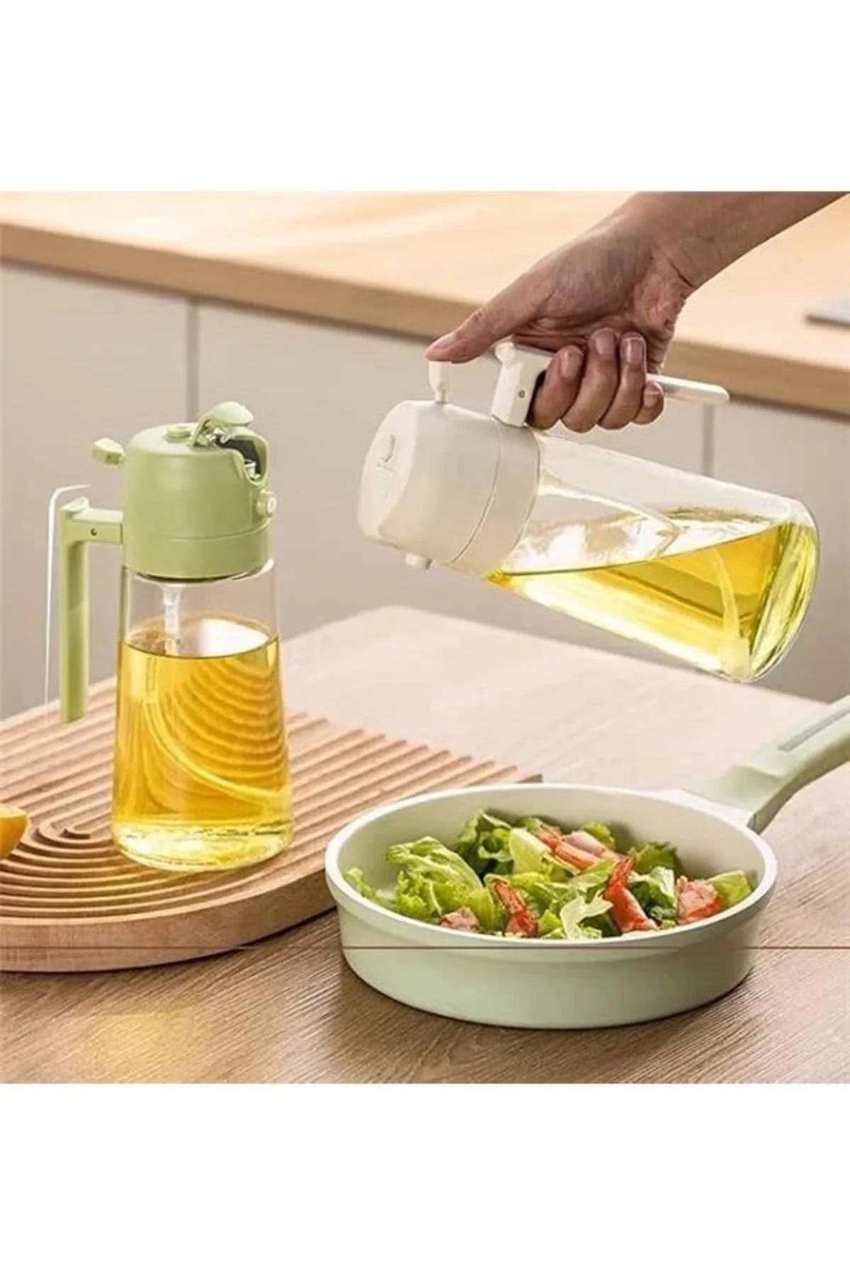 Çift Fonksiyonlu Yemek Yağı İçin Yağ Püskürtücü, Yağ Püskürtme Ve Dökme, Yağ Püskürtme
