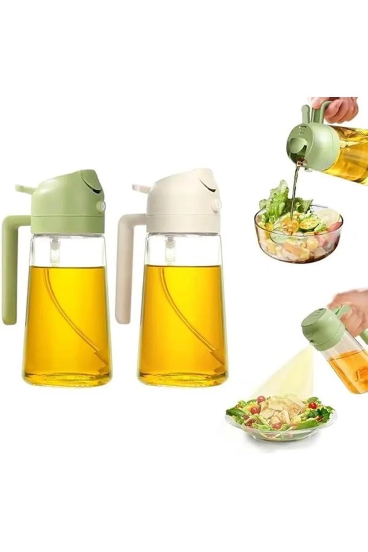 Çift Fonksiyonlu Yemek Yağı İçin Yağ Püskürtücü, Yağ Püskürtme Ve Dökme, Yağ Püskürtme