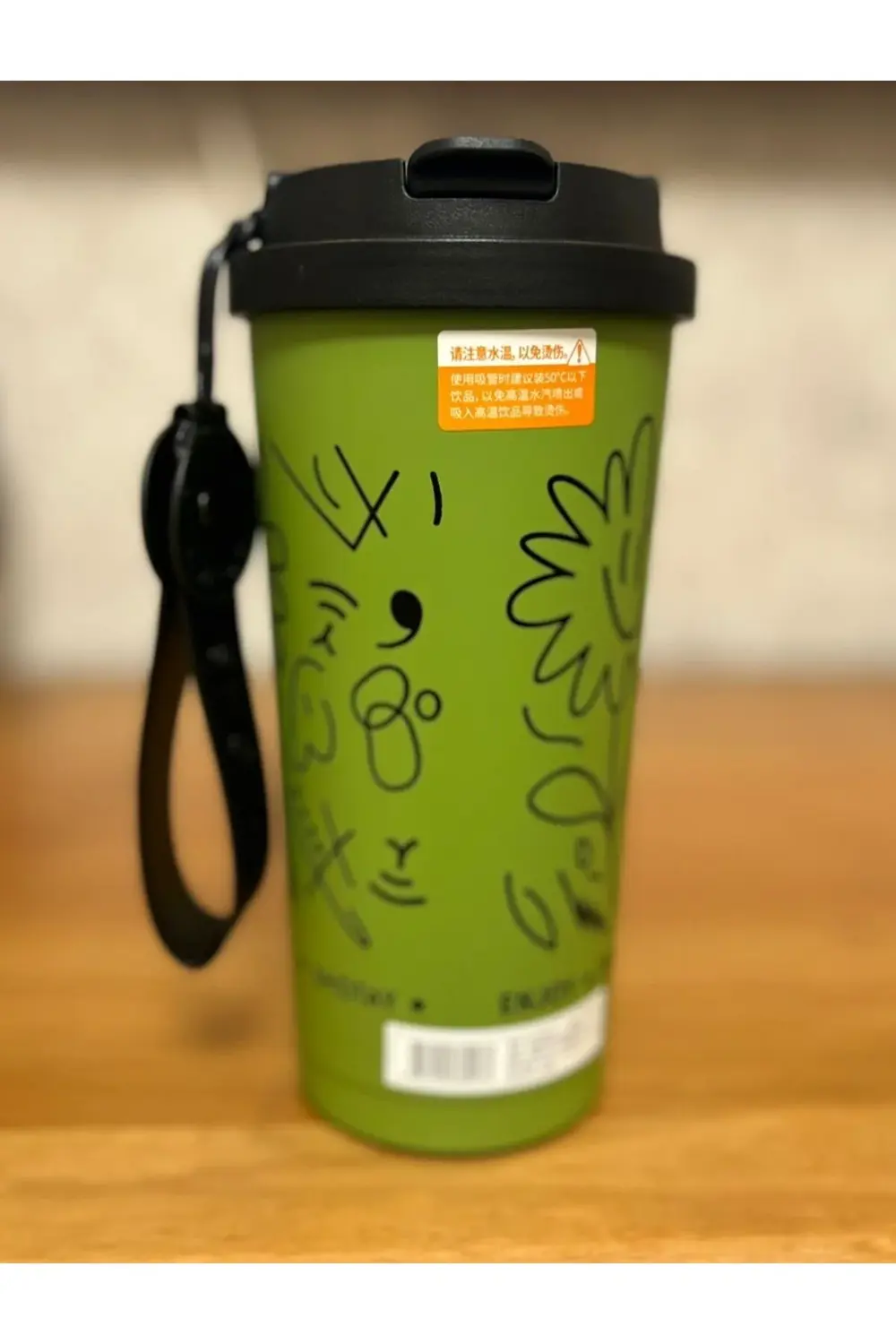 ÇİFT İÇİM 500ML ASKILI TERMOS HAKİ (ARABA-OFİS- KAMP-OKUL)