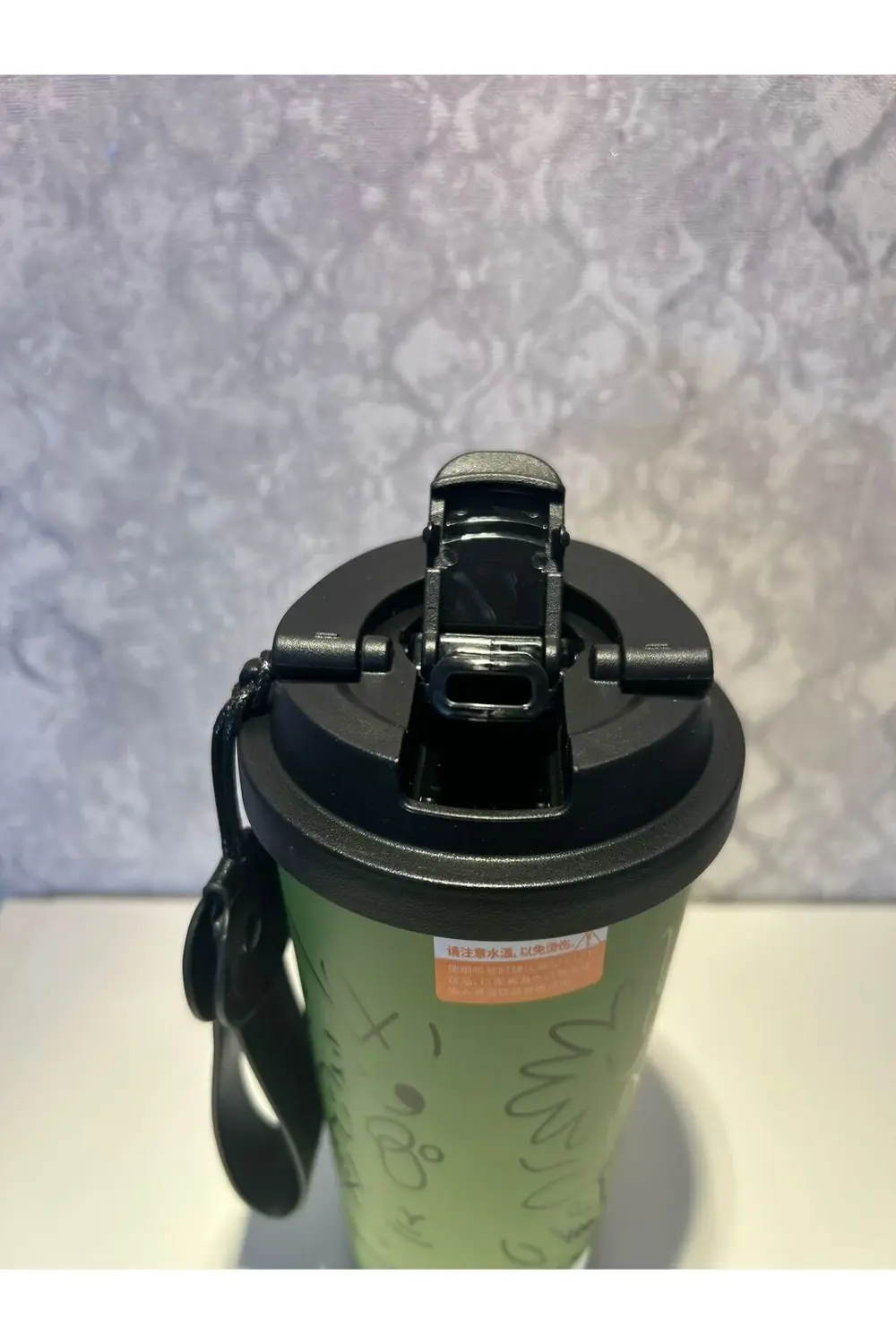 ÇİFT İÇİM 500ML ASKILI TERMOS HAKİ (ARABA-OFİS- KAMP-OKUL)