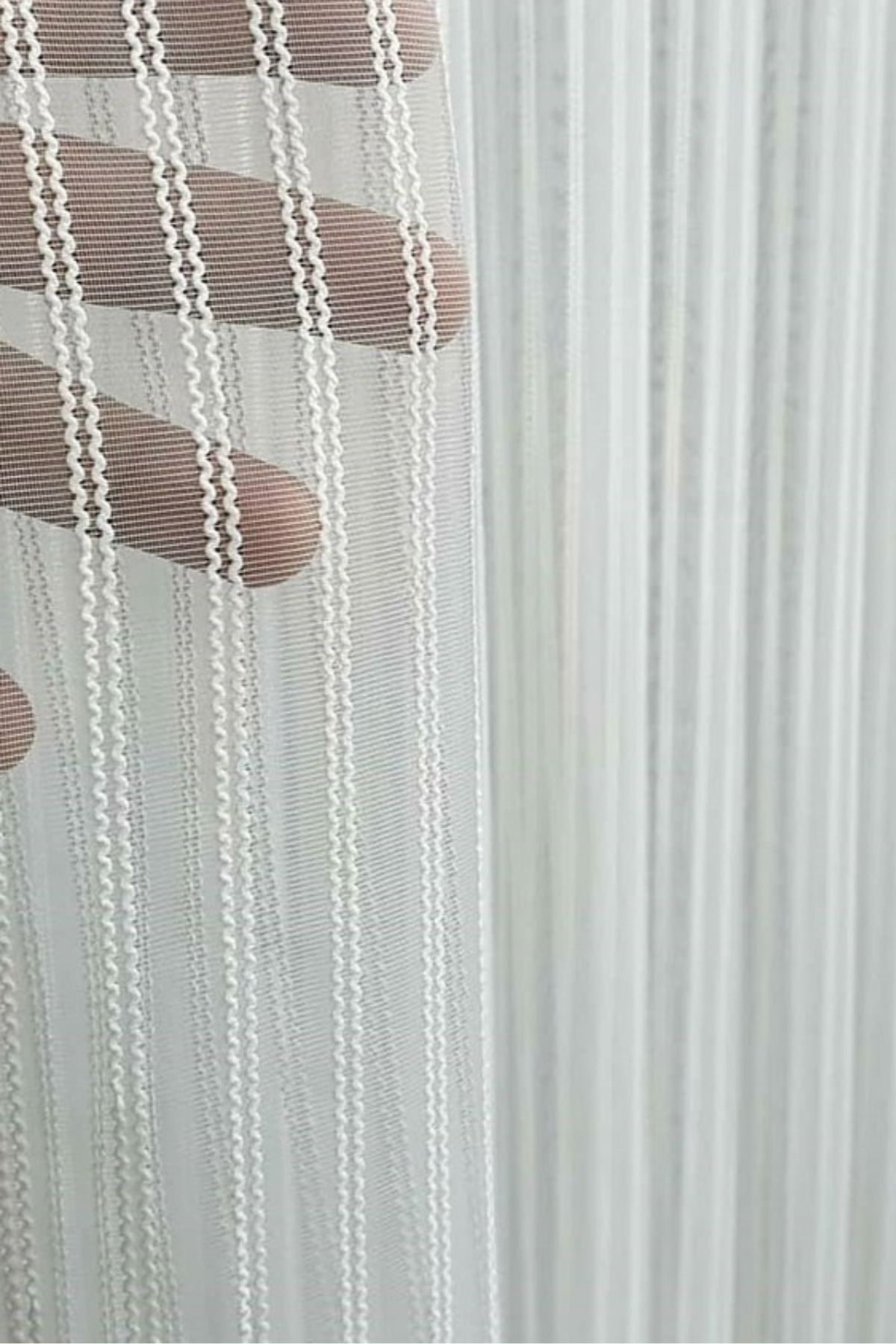 Özgün Perde Çift İplik Makarna Perde (1/2,5 Normal Pile)