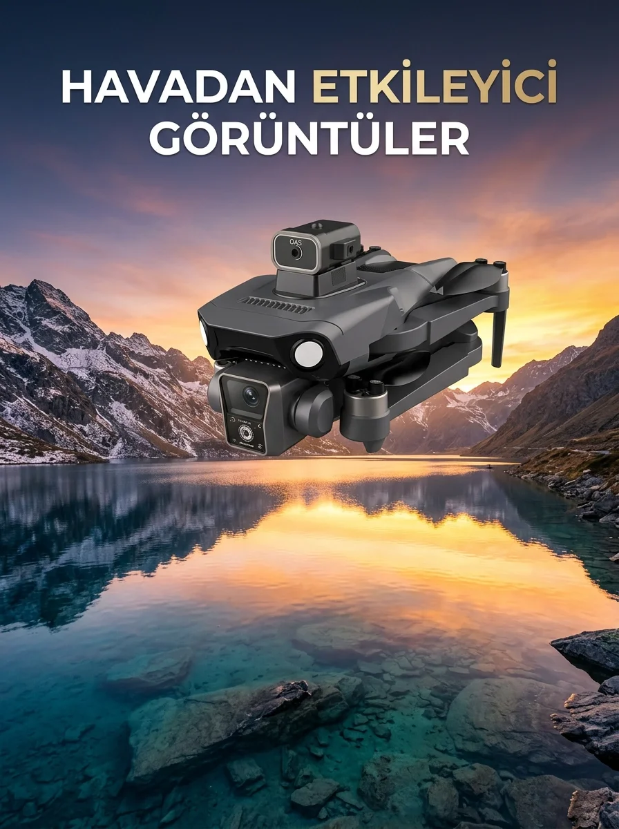 Çift Kameralı GPS Drone Geniş Açılı Havadan Görüntüleme Sistemi Fiyatı, Yorumları ve Özellikleri