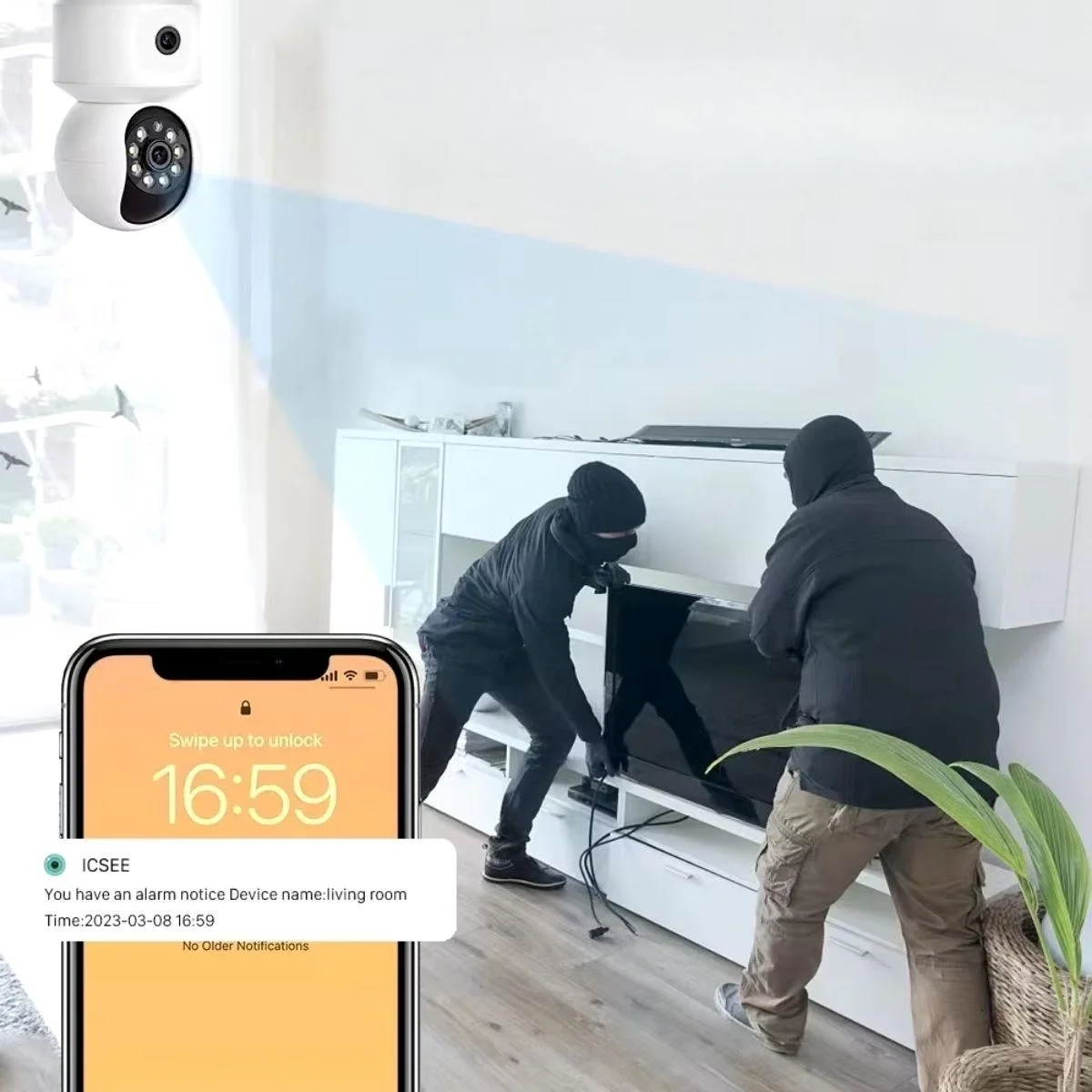 Çift Kameralı Wifi Bağlantılı Gece Görüşlü Ev Tipi Güvenlik Kamerası YoSee Fiyatı, Yorumları ve Özellikleri