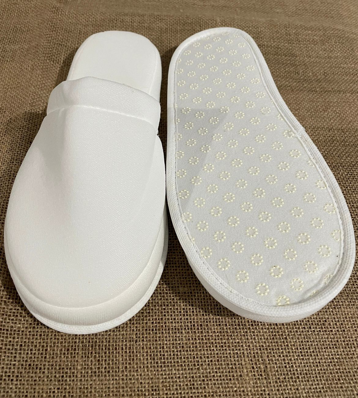 Private Çift Kat Polyester Havlu Süslenebilir Lohusa Terliği Kalin Sünger
