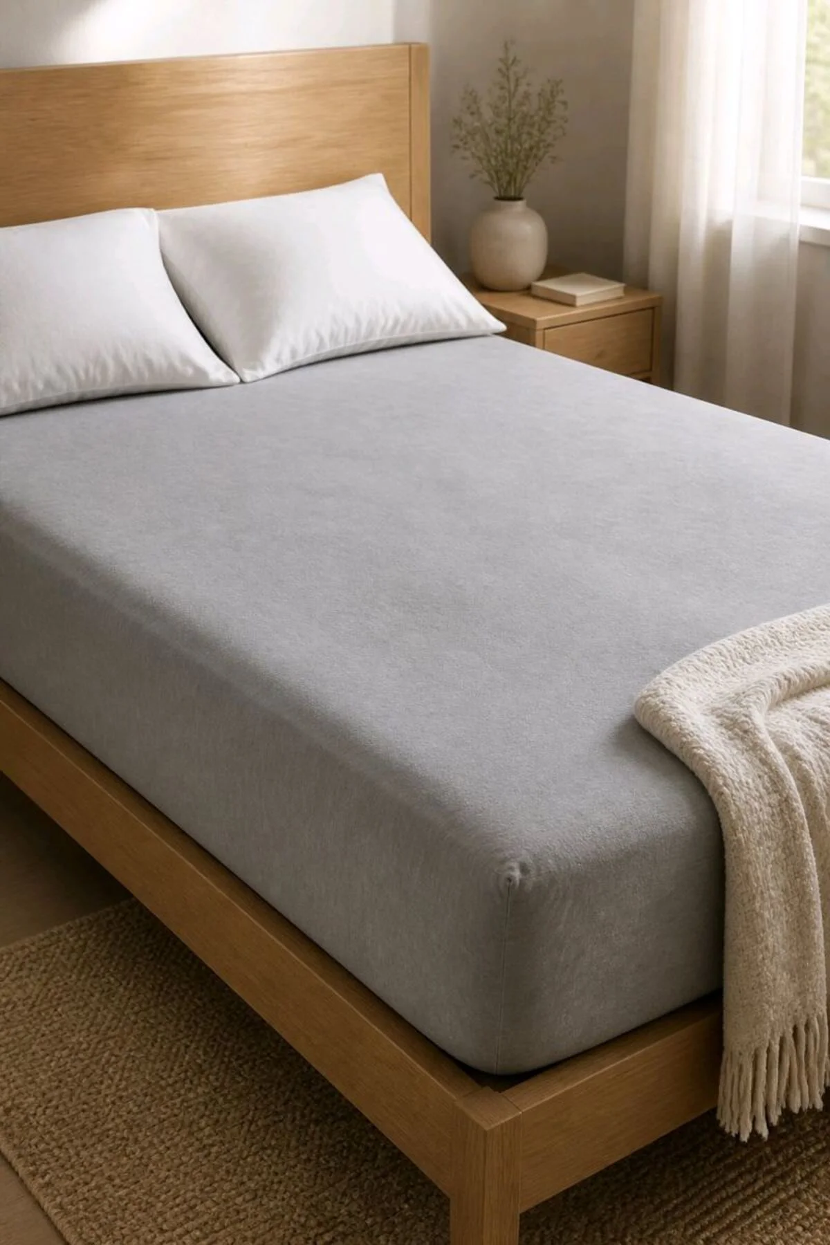 Çift Kişilik 160x200 Lastikli Penye Çarşaf