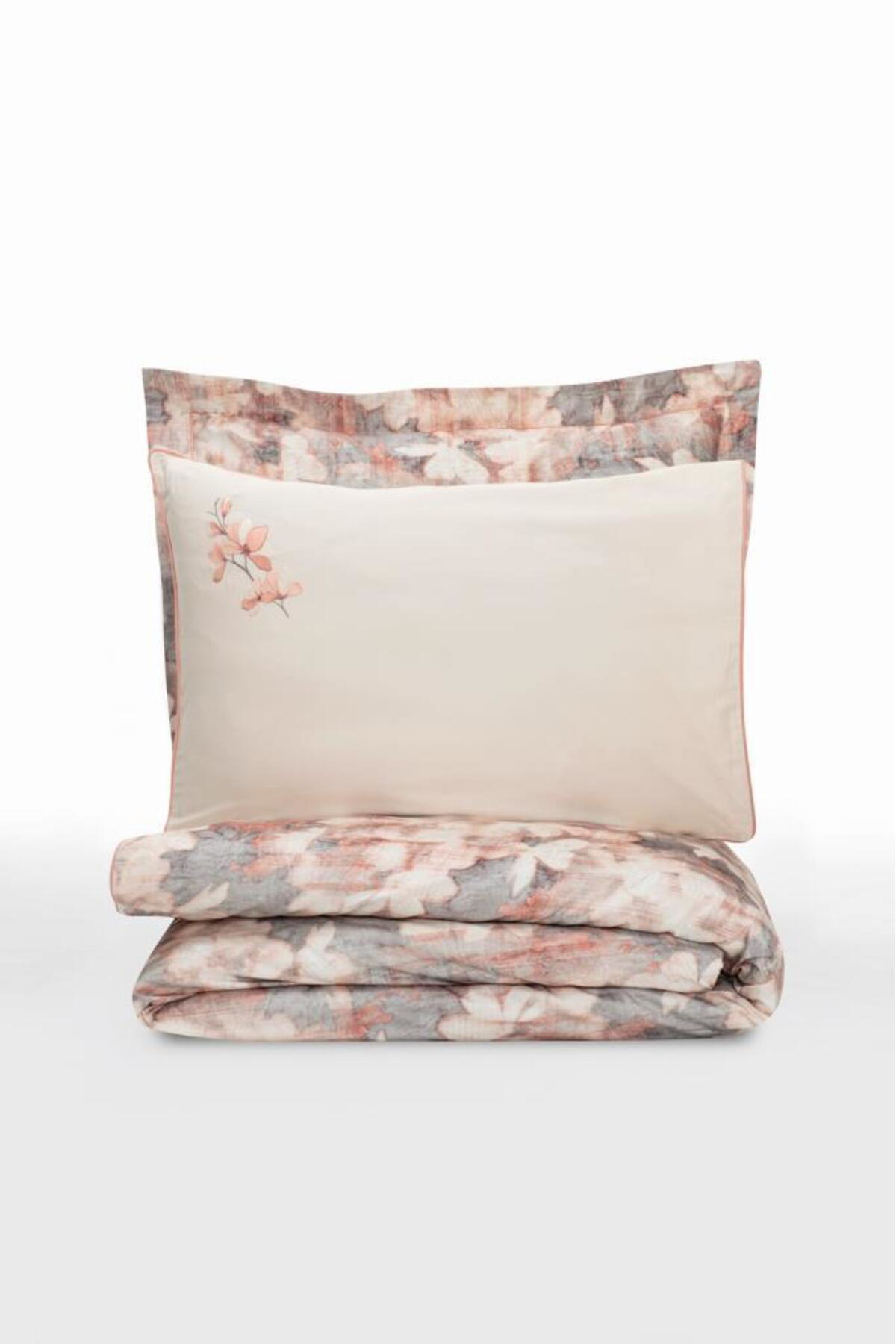 Byr Çift Kişilik Elit Saten Nev Takımı Layana Pembe