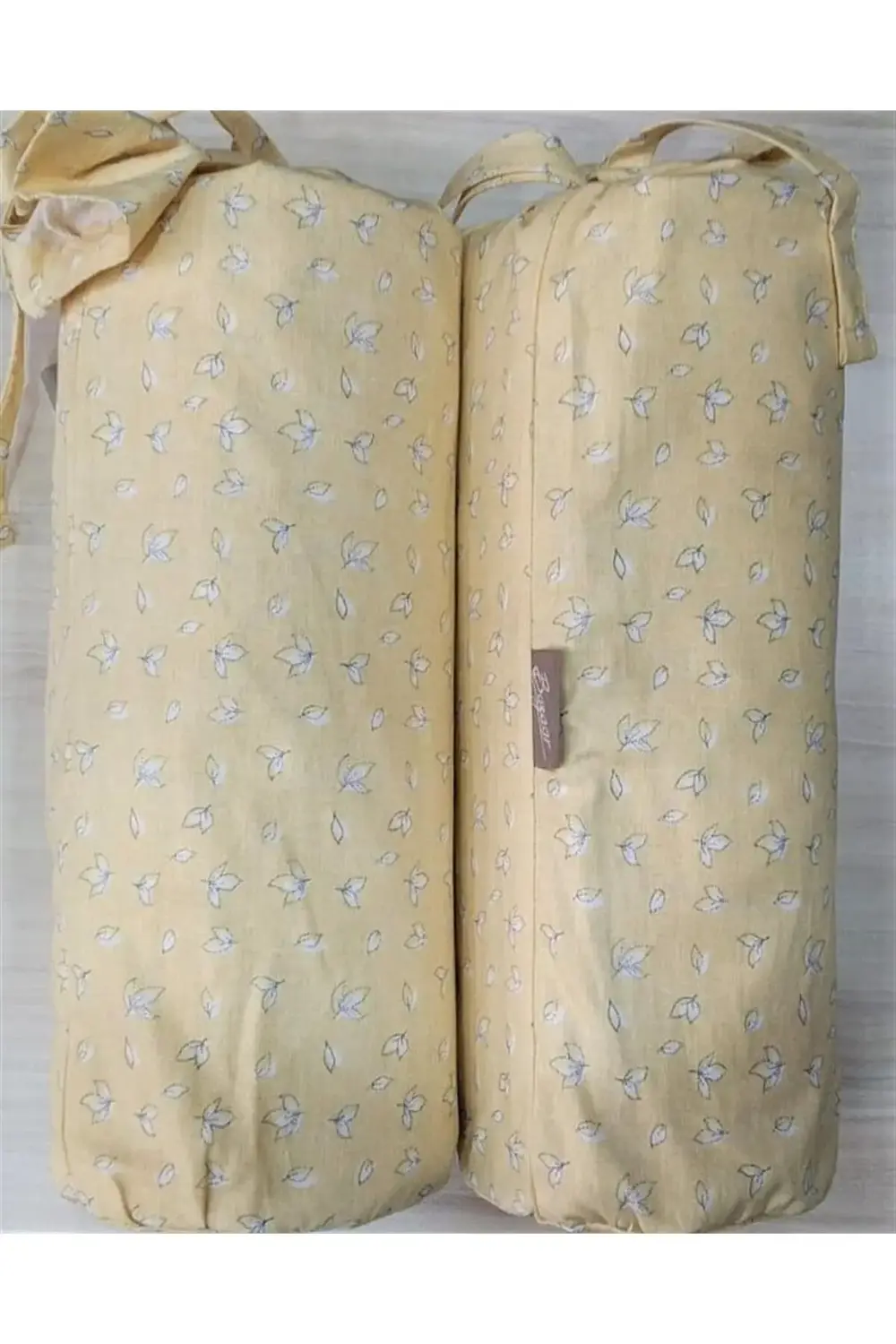 Çift Kişilik Fitted (LASTİKLİ) Çarşaf Seti Bazaar Leva Sarı