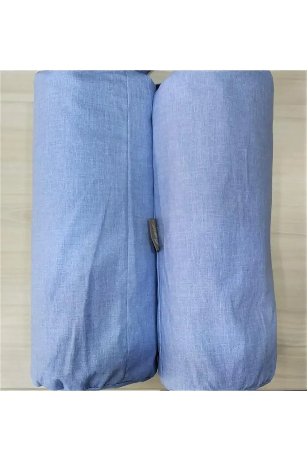 Çift Kişilik Fitted (LASTİKLİ) Çarşaf Seti Bazaar Teo Mavi