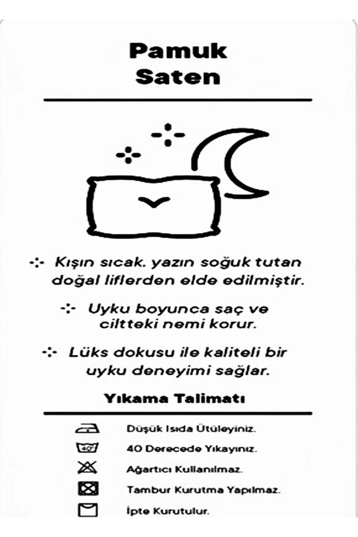 Çift Kişilik Nevresim Set Pamuk&saten (NEVRESİM :200X220Y.KILIFI: