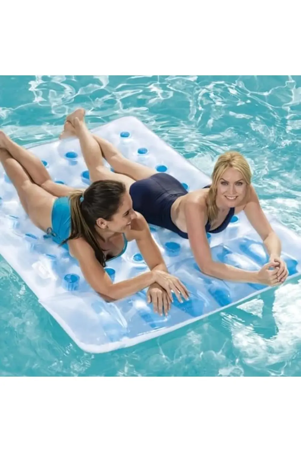 Çift Kişilik Plaj Yatağı Çok Renkli 395519