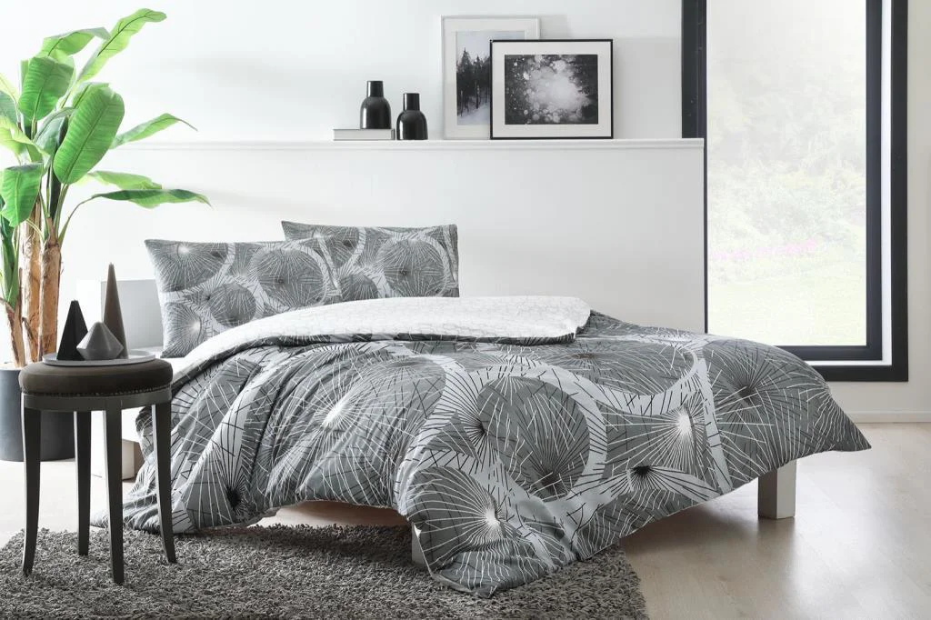 Çift Kişilik Ranforce Nev Takımı Sparkle Gri