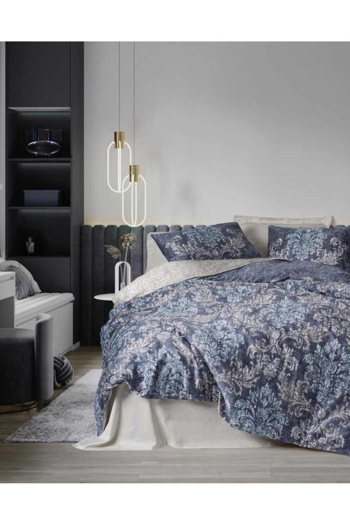 Lisinya Çift Kişilik Saten Nev Takımı Owen Bej