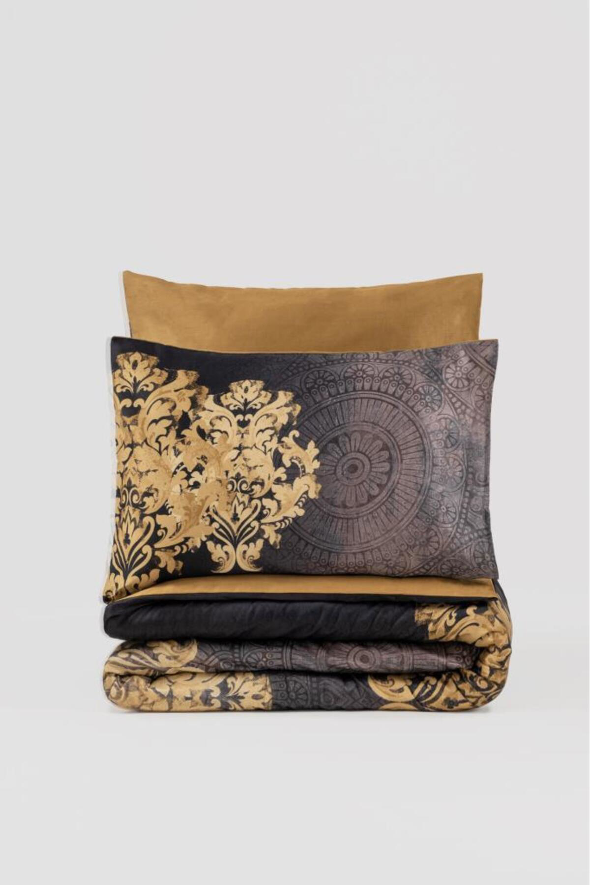 Angoravi Çift Kişilik Saten Nev Takımı Jadira Bej