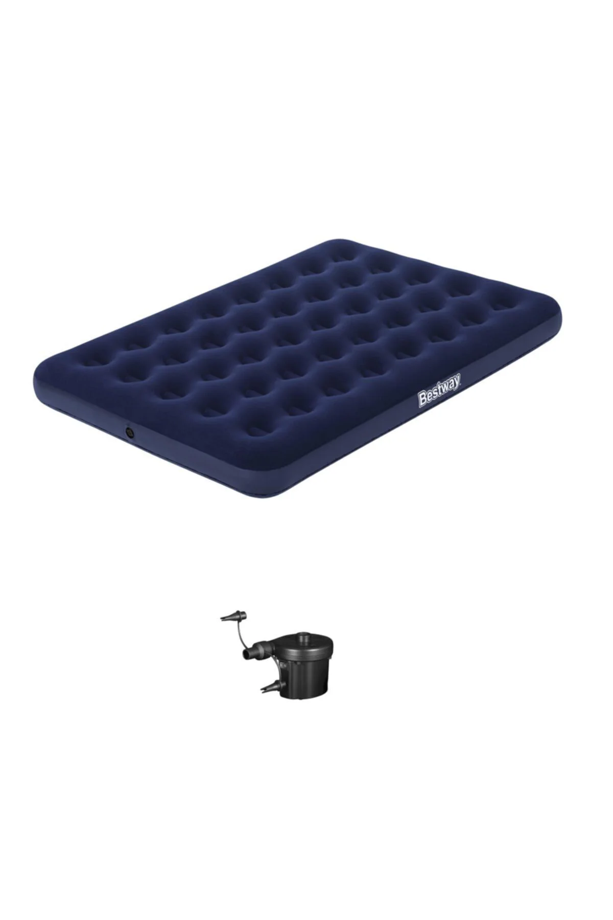 Çift Kişilik Şişme Yatak 191x137x22 Cm