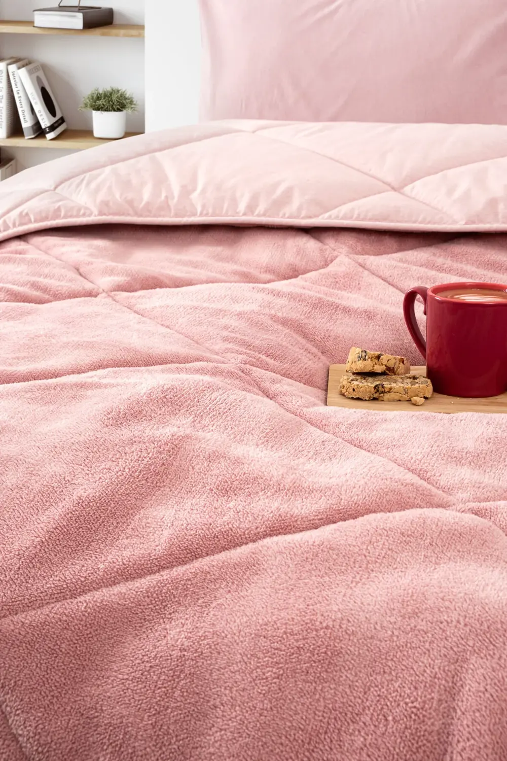 Çift Kişilik Wellsoft Yorgan Uyku Seti - Lastikli Çarşaflı 2 Yast