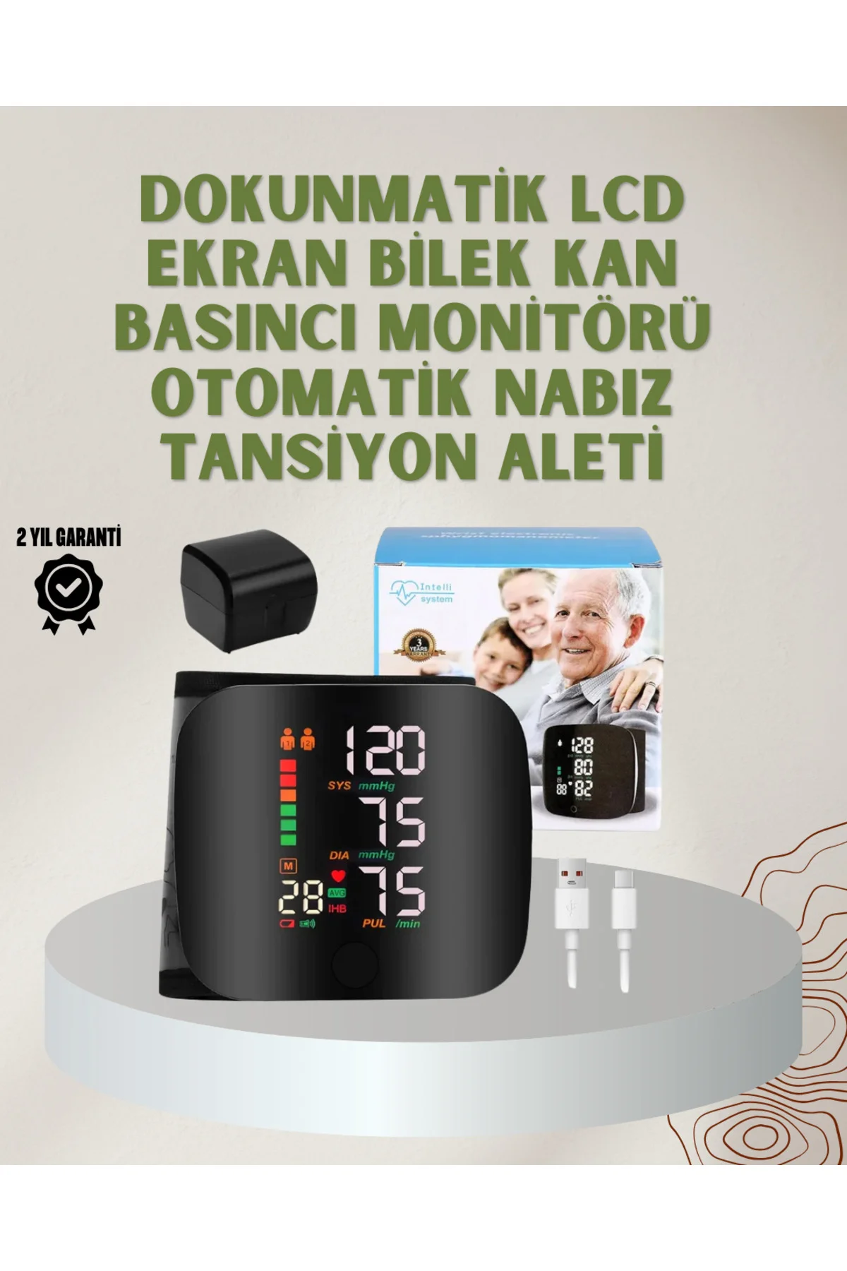 Çift Kullanıcı Hafızalı Tansiyon Ölçer Çift Kullanıcı Hafızalı Tansiyon Ölçer