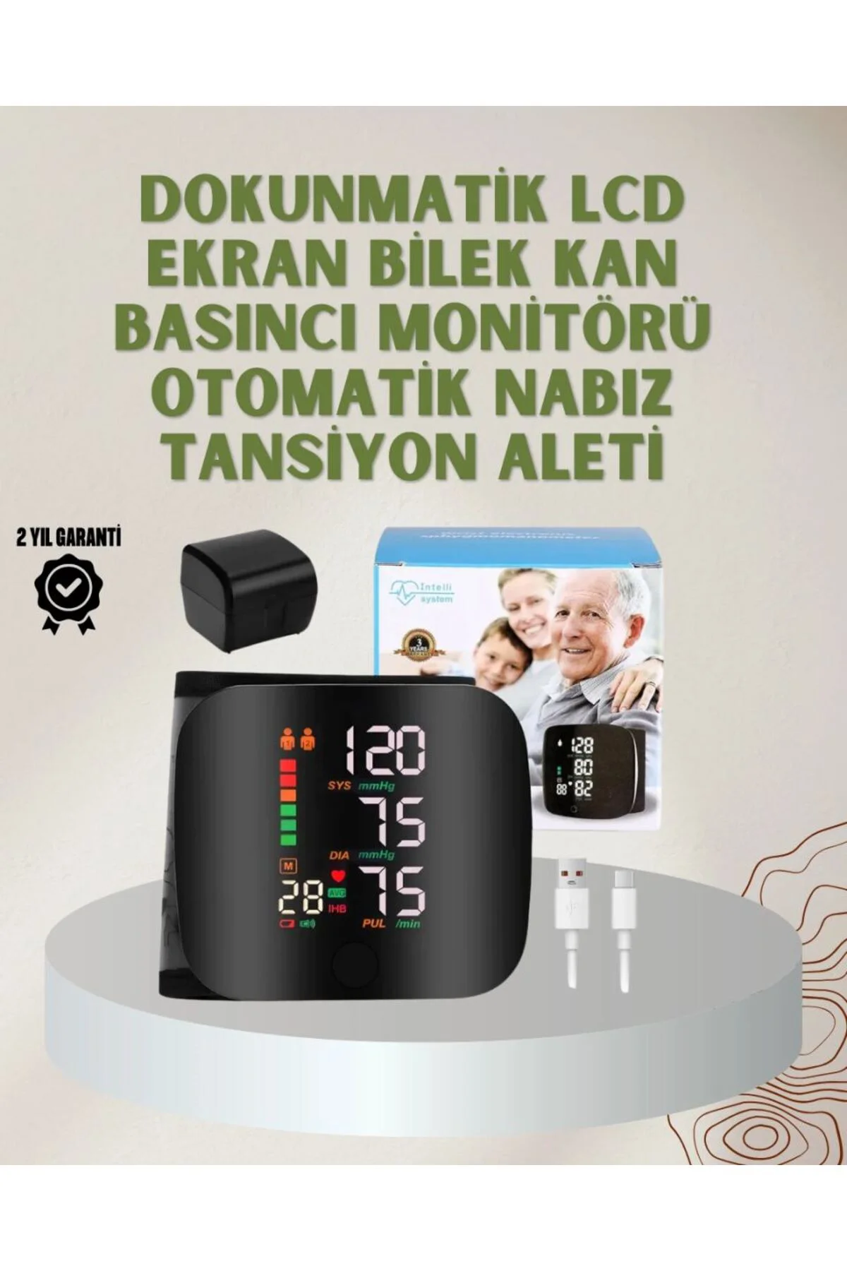 Çift Kullanıcı Hafızalı Tansiyon Ölçer