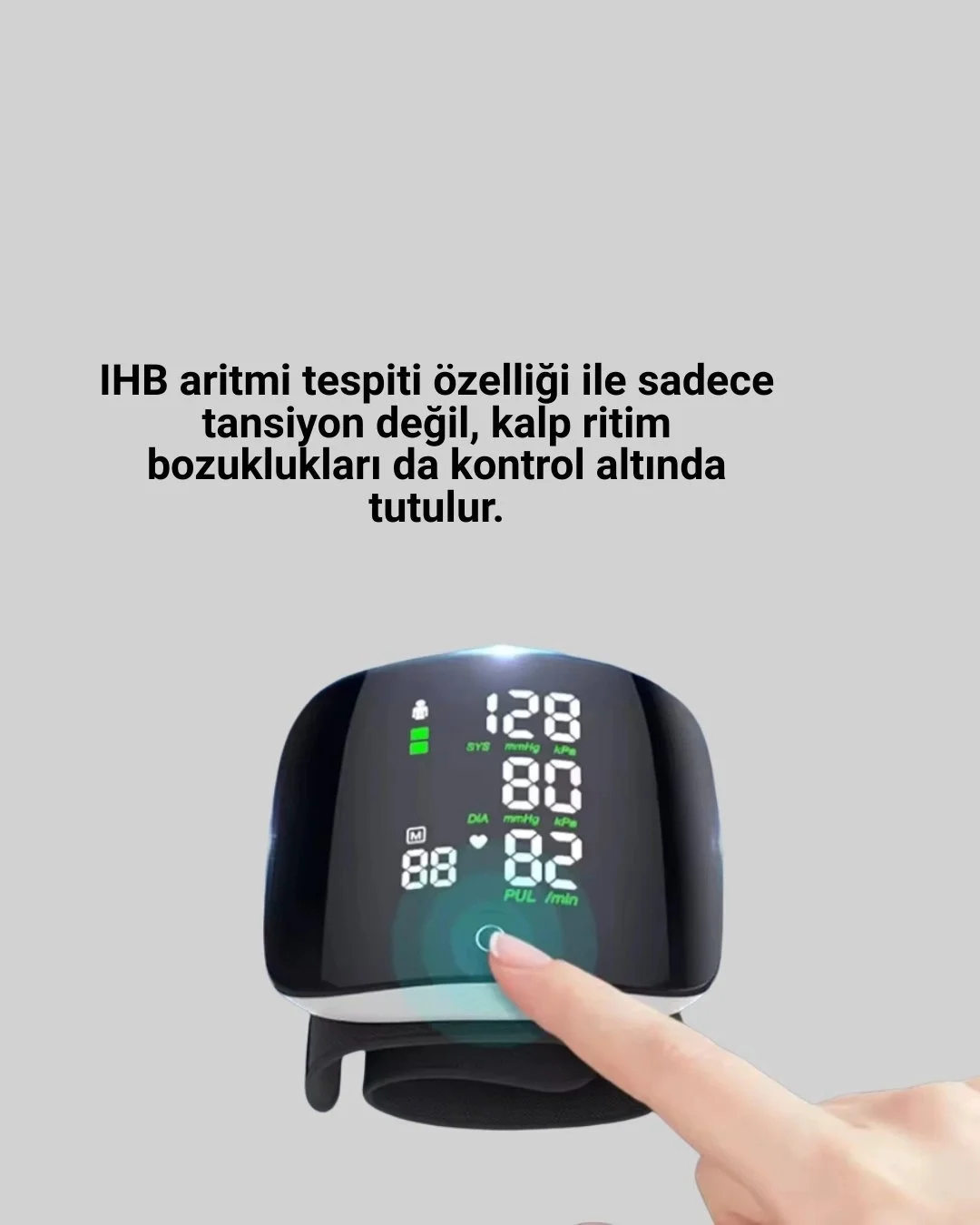 Çift Kullanıcı Hafızalı Tansiyon Ölçer