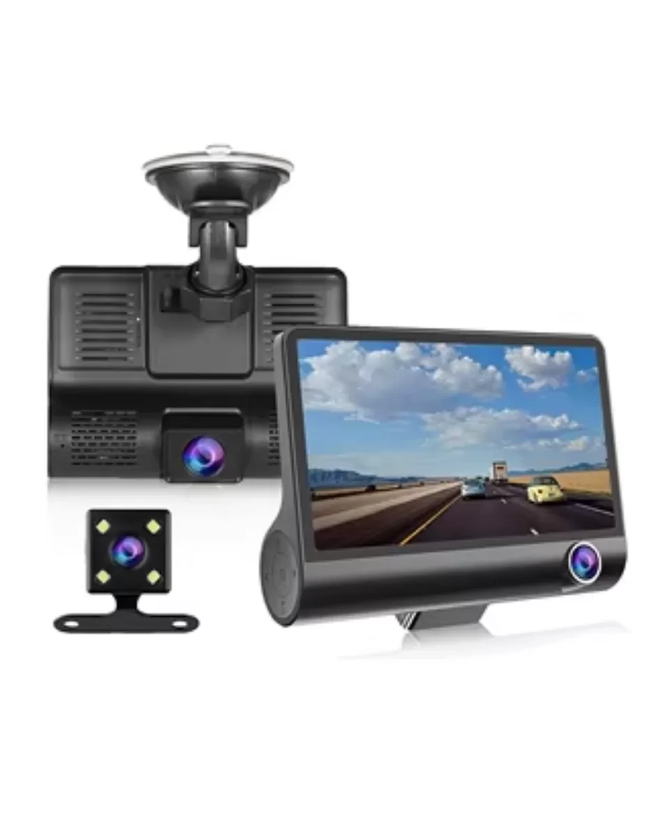 Çift Lens Araç Güvenlik Kamerası G Sensörlü Full HD Yeni Nesil