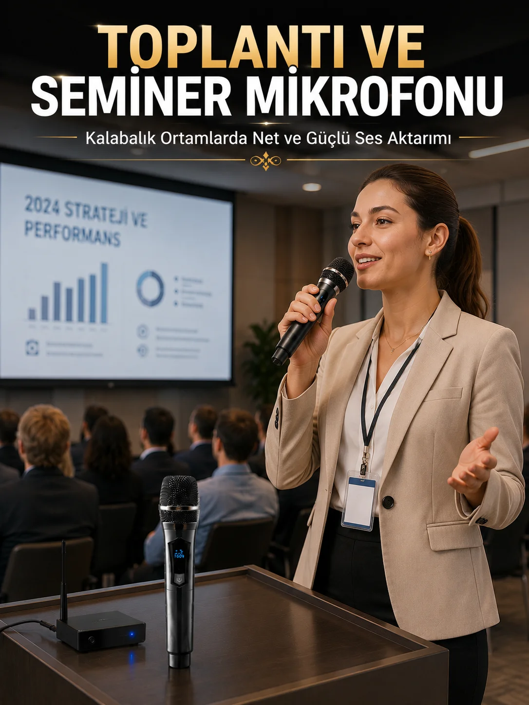 Çift Mikrofon Seti Profesyonel Ses Performansı Çift Mikrofon Seti Profesyonel Ses Performansı