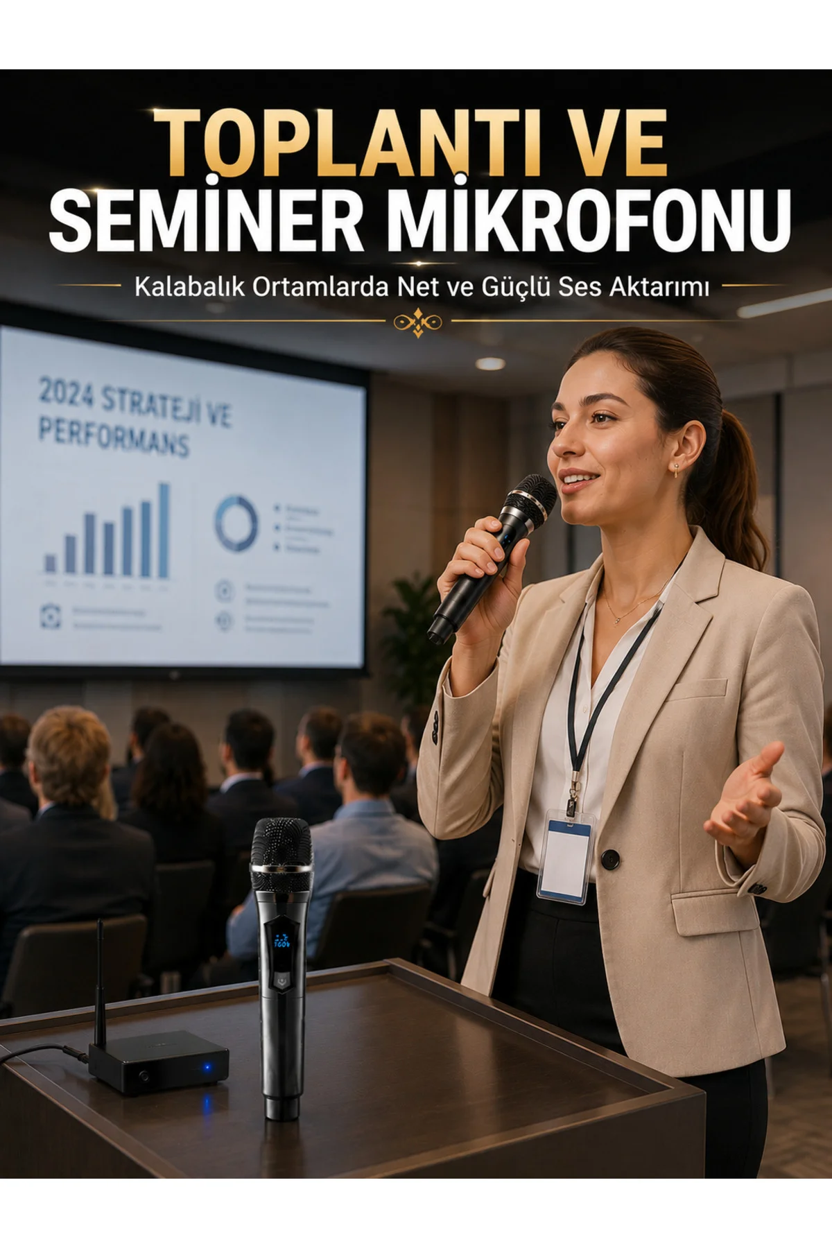Çift Mikrofon Seti Profesyonel Ses Performansı