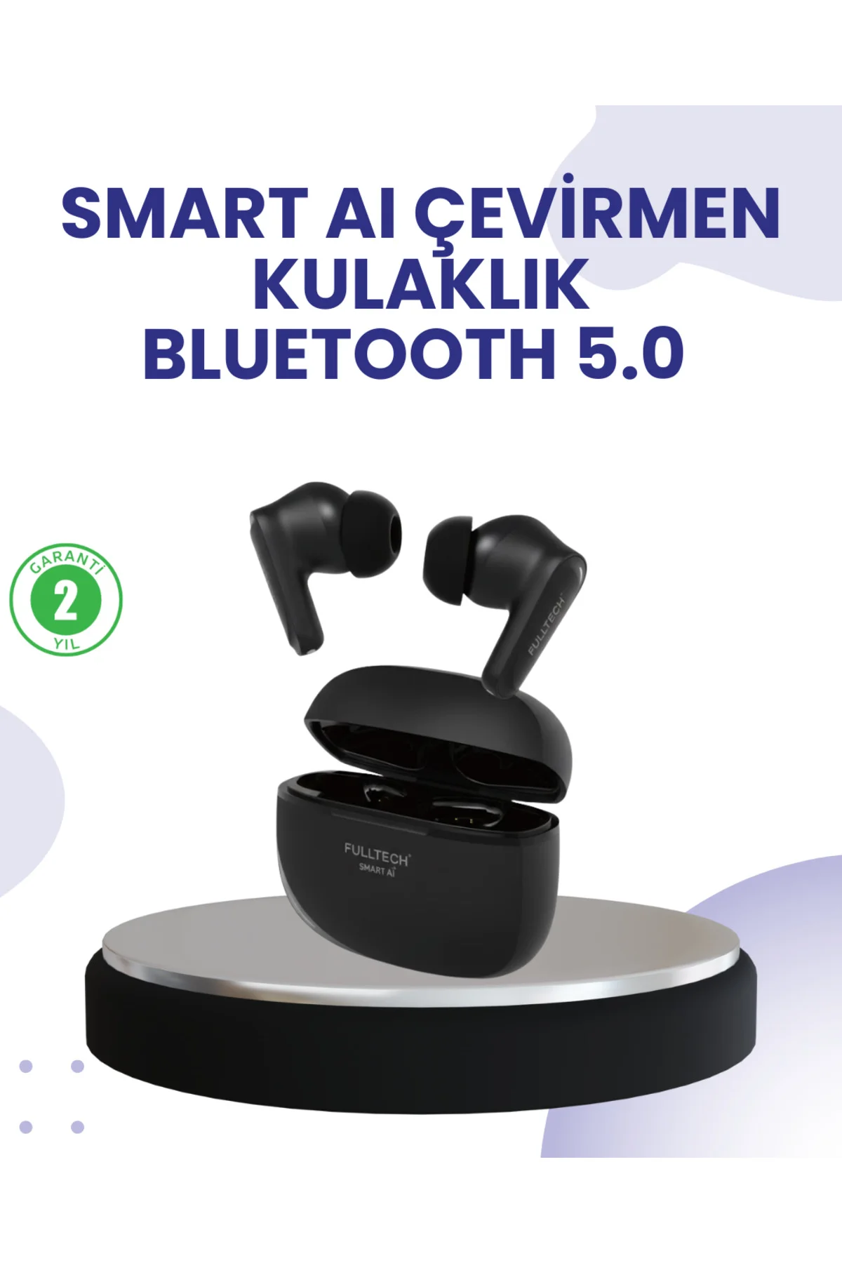 Çift Mikrofonlu Kablosuz Kulaklık Anc Enc Ve Oyun Modlu