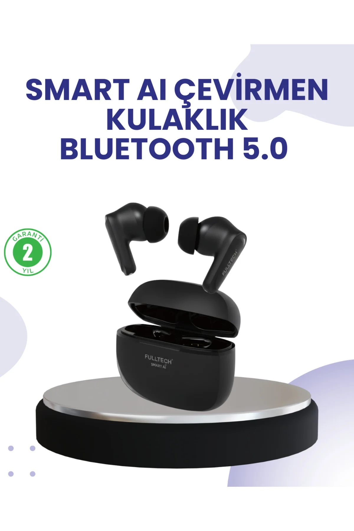 Çift Mikrofonlu Kablosuz Kulaklık Anc Enc Ve Oyun Modlu Çift Mikrofonlu Kablosuz Kulaklık Anc Enc Ve Oyun Modlu