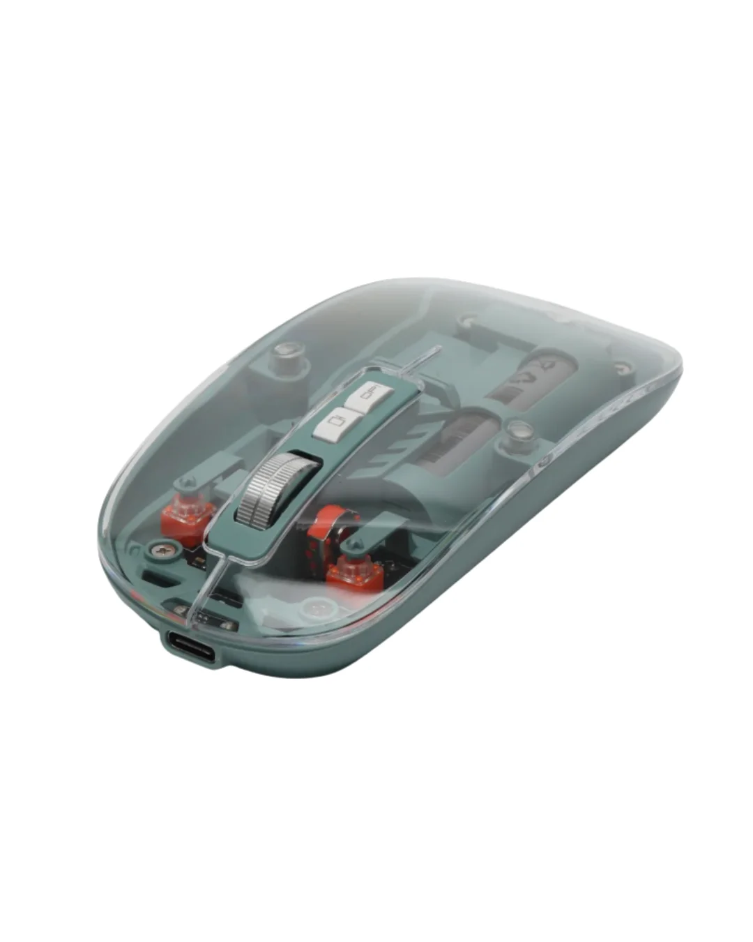 Çift Mod Bağlantılı Kablosuz Mouse Bluetooth ve USB Alıcılı