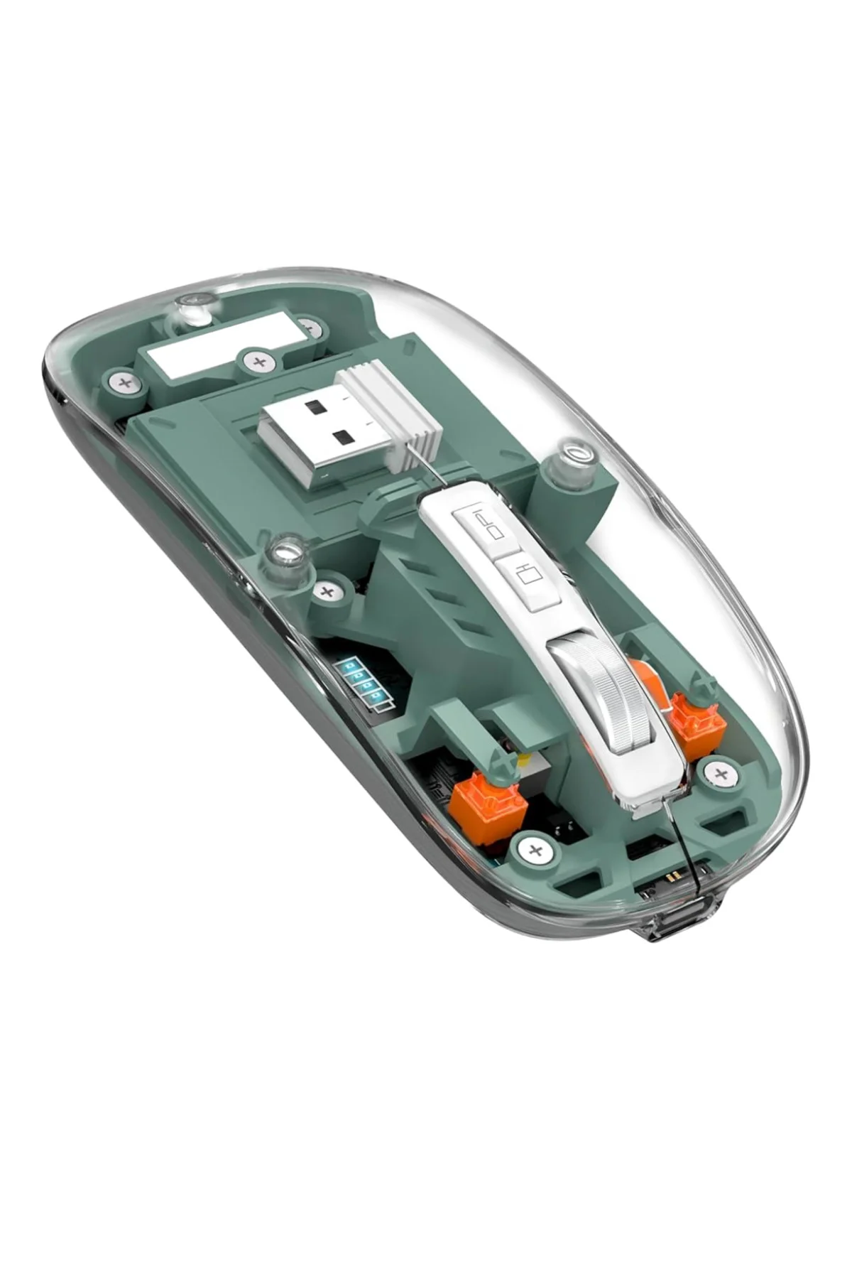 Çift Mod Bağlantılı Kablosuz Mouse Bluetooth ve USB Alıcılı - Lis