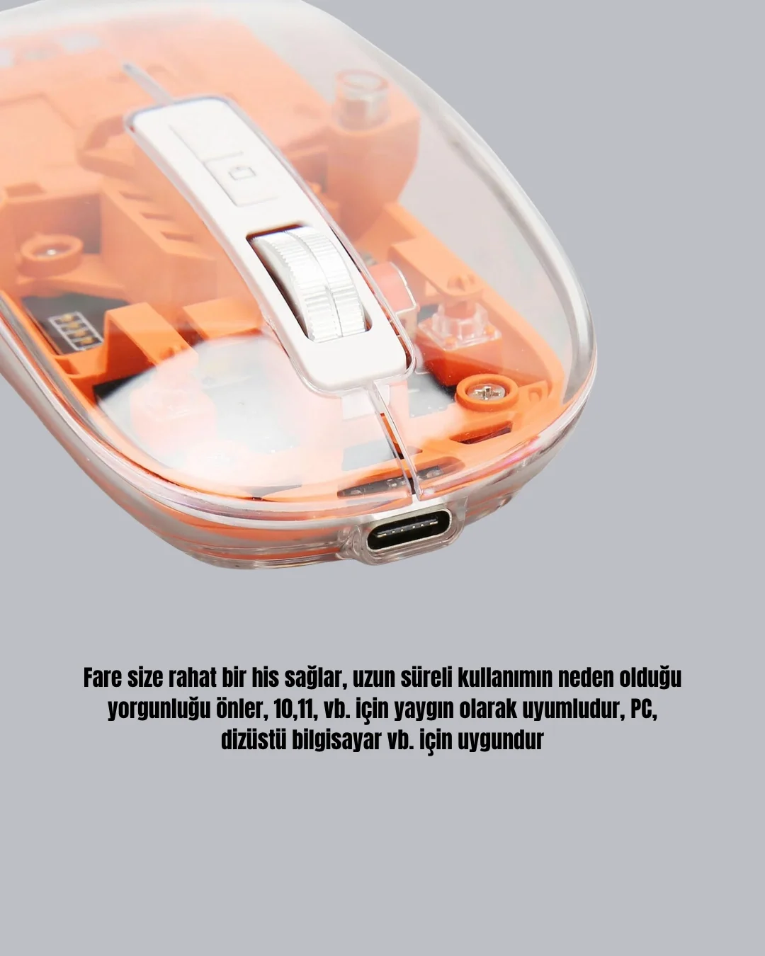 Çift Modlu Fare – USB Alıcılı ve Bluetooth Bağlantılı Fiyatı, Yorumları ve Özellikleri
