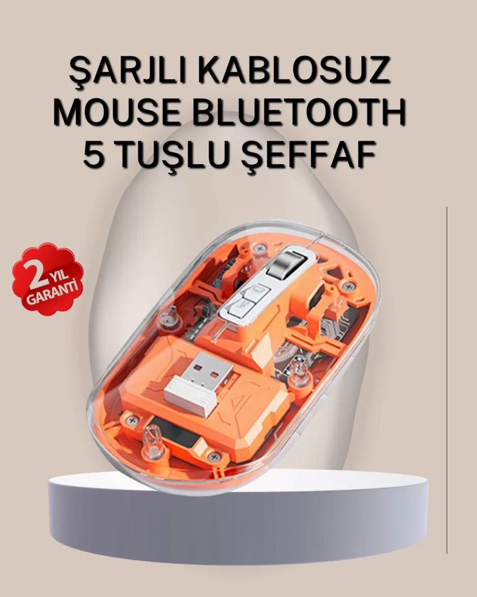 Çift Modlu Fare – USB Alıcılı ve Bluetooth Bağlantılı - Lisinya Çift Modlu Fare – USB Alıcılı ve Bluetooth Bağlantılı - Lisinya