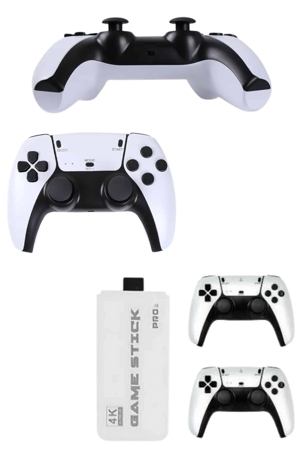 Çift Oyun Kollu 4K HD Ekran Nostaljik 20.000 Oyunlu Beyaz Game Stick Fiyatı, Yorumları ve Özellikleri