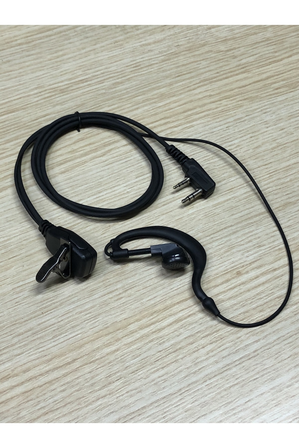 Çift Pinli Hyt Motorola Hytera El Telsizi Için G Tipi Kablolu Tel