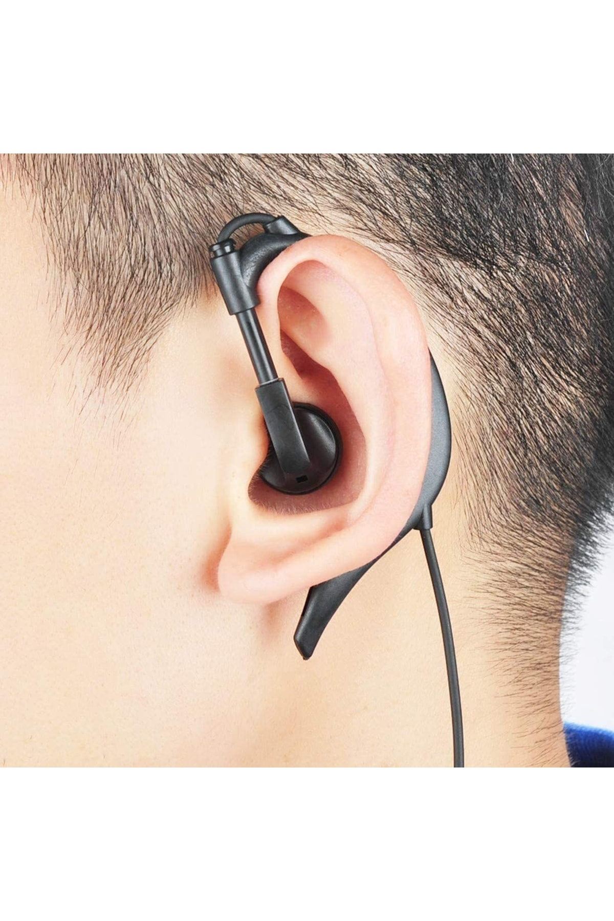 Çift Pinli Hyt Motorola Hytera El Telsizi Için G Tipi Kablolu Tel