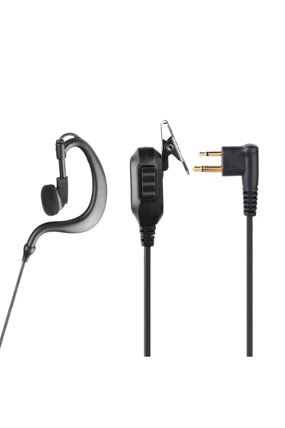 Çift Pinli Motorola Hyt Hytera El Telsizi Için G Tipi Arkalıklı T