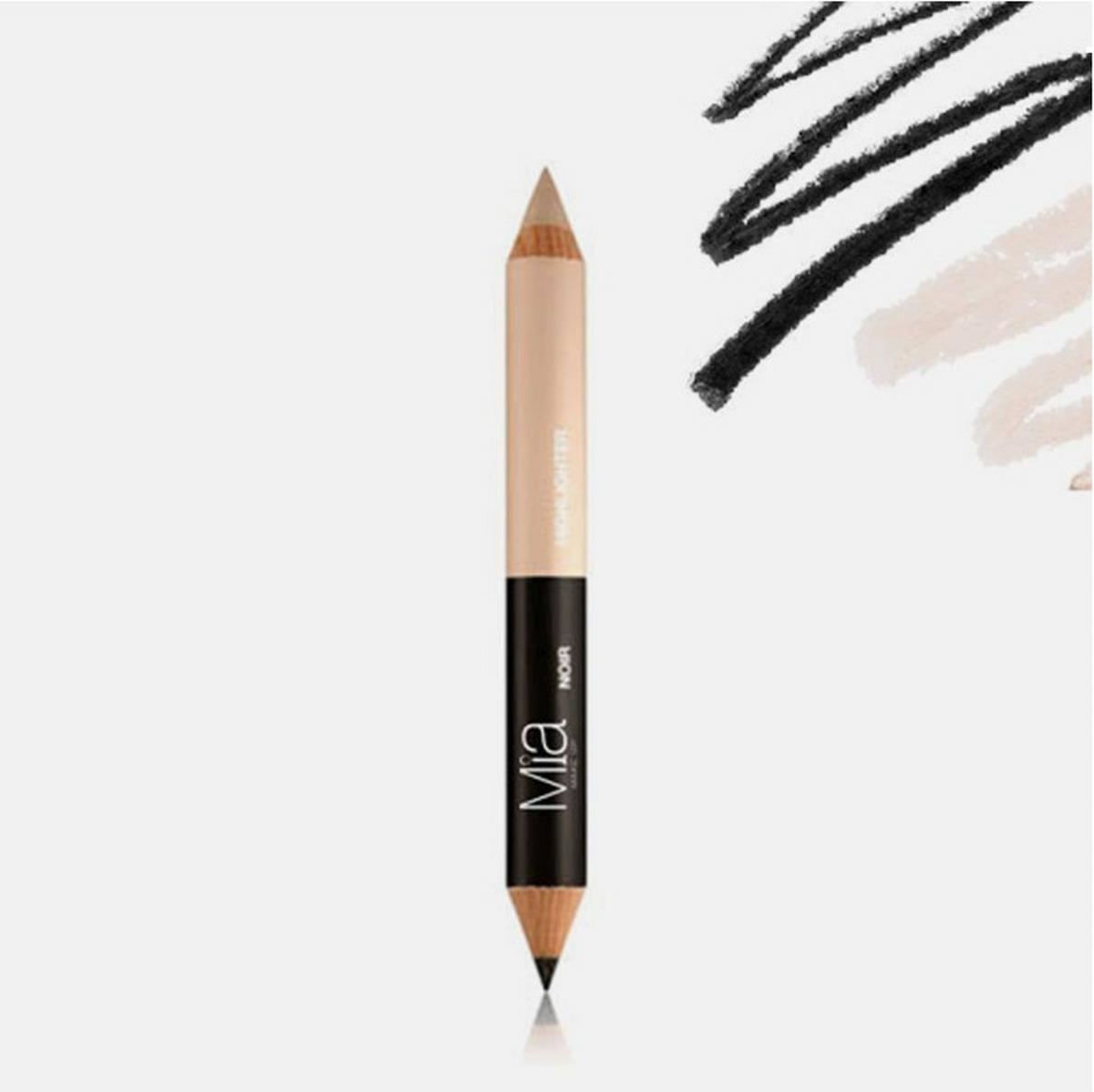 Mia Cosmetics Çift Renkli Kaş Kalemi  Eyebrowperfect Pencil  Dark  Mia-Ep007  8