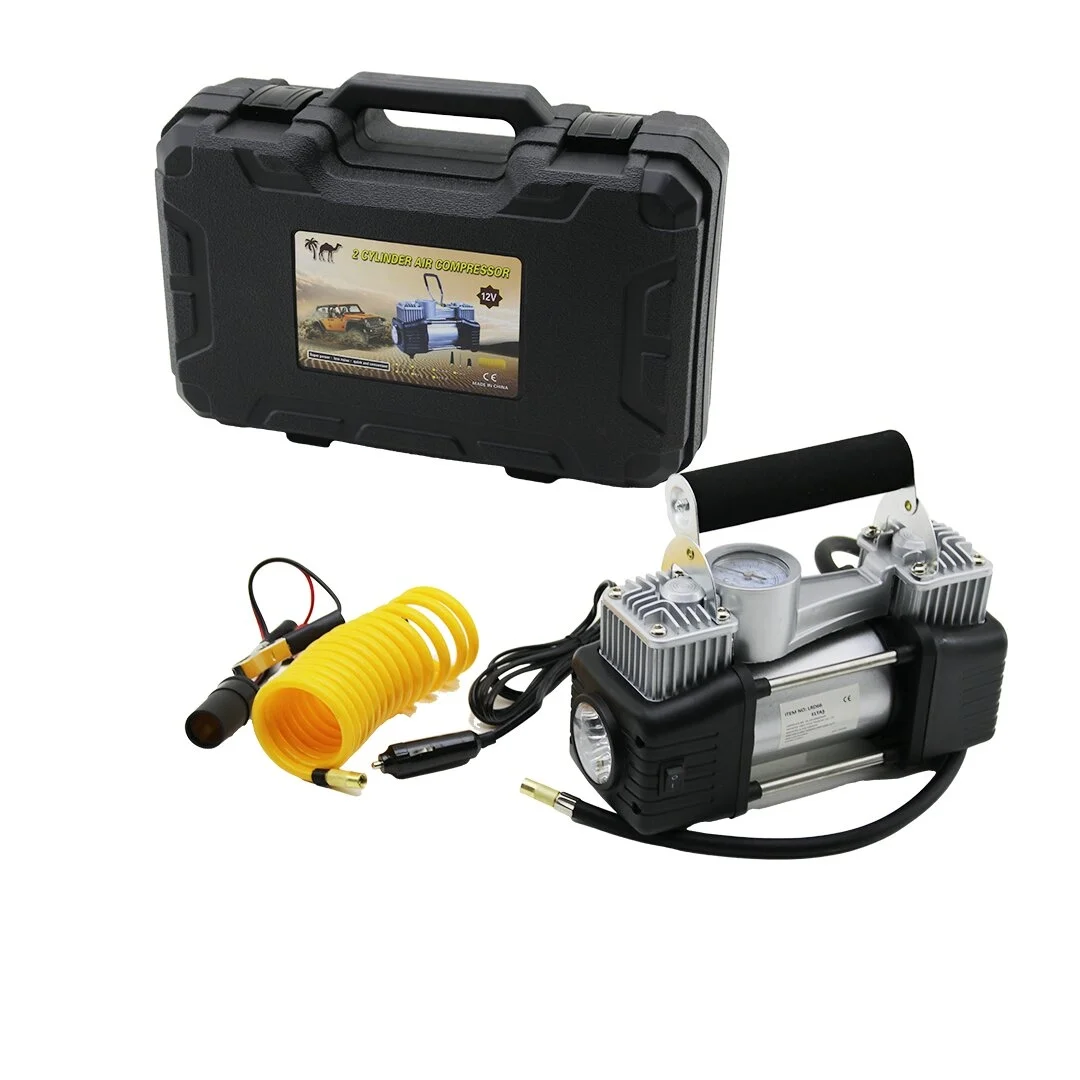 Çift Silindir Oto - Araç Hava Kompresörü Dc/12v - 23amp - 150psı Fenerli Bar Göstergeli Bx40 Fiyatı, Yorumları ve Özellikleri