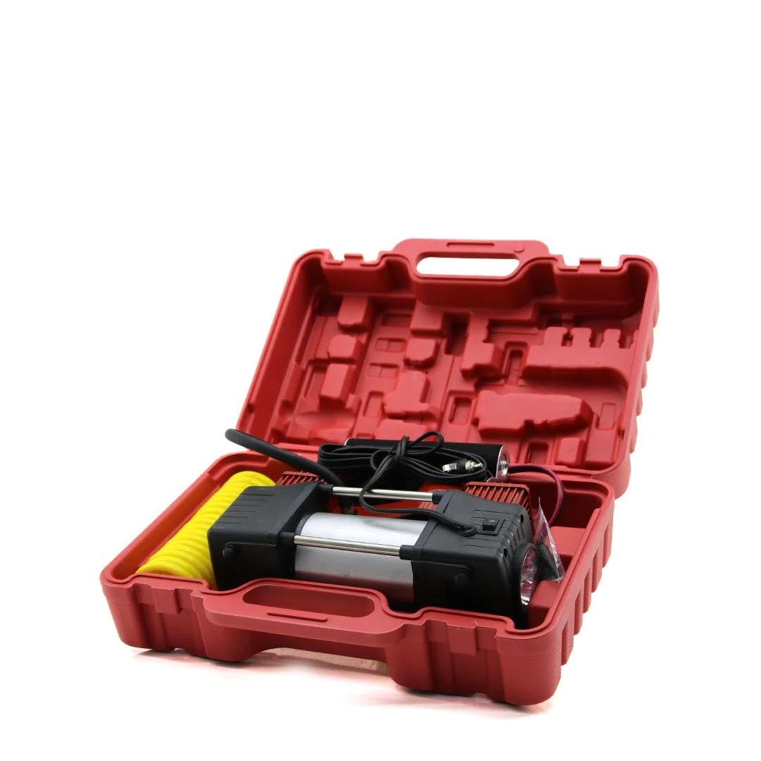Çift Silindir Oto - Araç Hava Kompresörü Dc/12v - 23amp - 150psı Fenerli Bar Göstergeli Bx40 Fiyatı, Yorumları ve Özellikleri