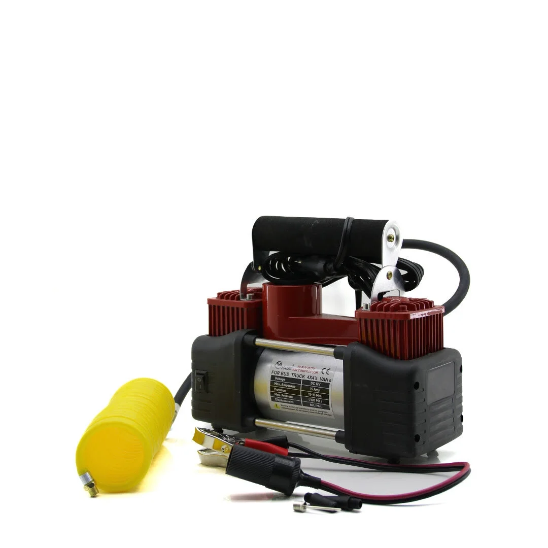 Çift Silindir Oto - Araç Hava Kompresörü Dc/12v - 23amp - 150psı Fenerli Bar Göstergeli Bx40 Fiyatı, Yorumları ve Özellikleri