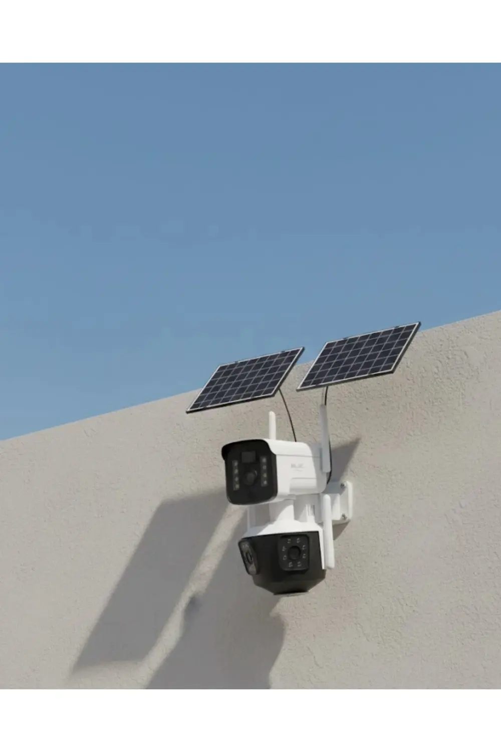 Çift Solar Panelli 4g Kablosuz Ip Güvenlik Kamerası 9mp Ve Hareke