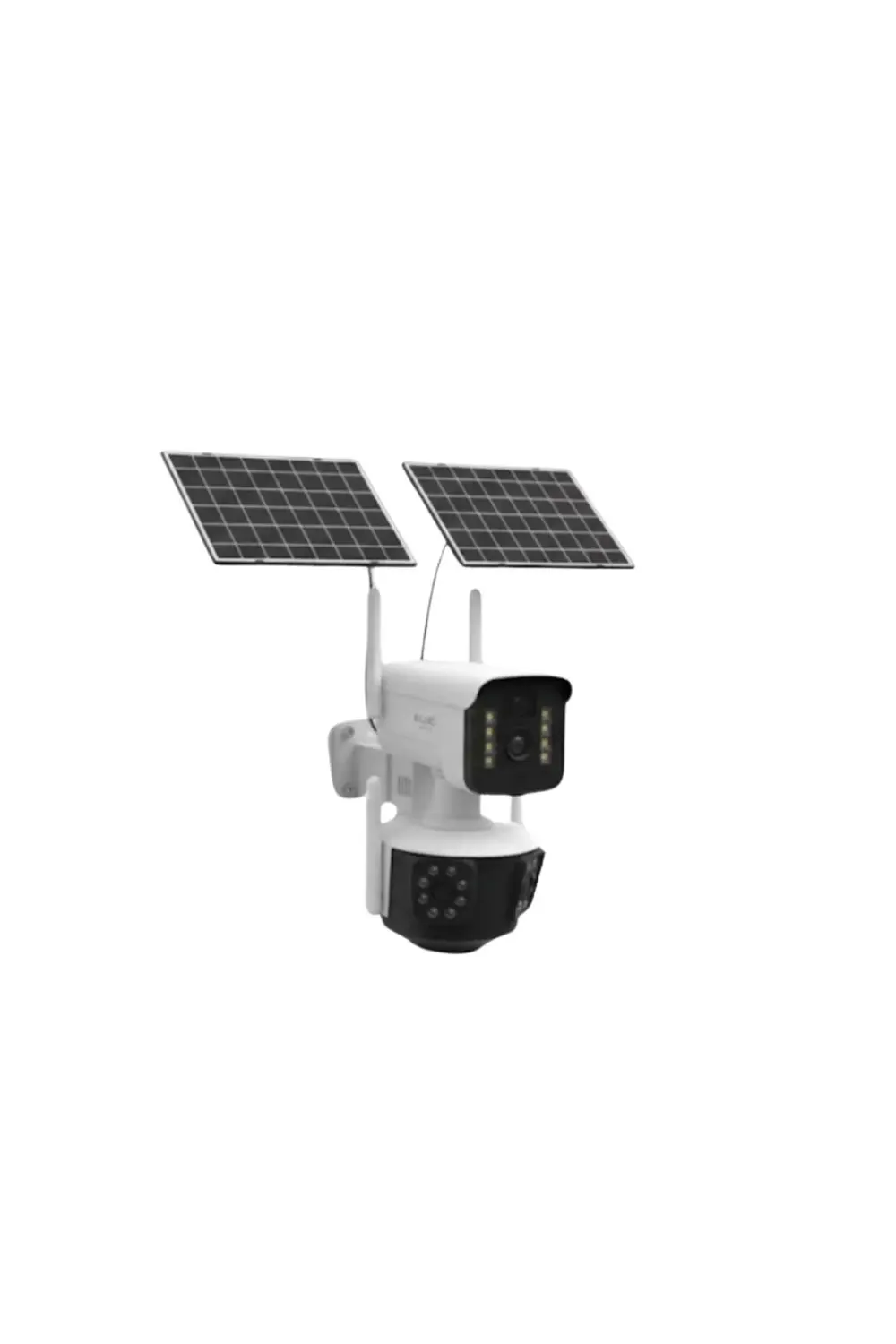 Çift Solar Panelli 4g Kablosuz Ip Güvenlik Kamerası 9mp Ve Hareke