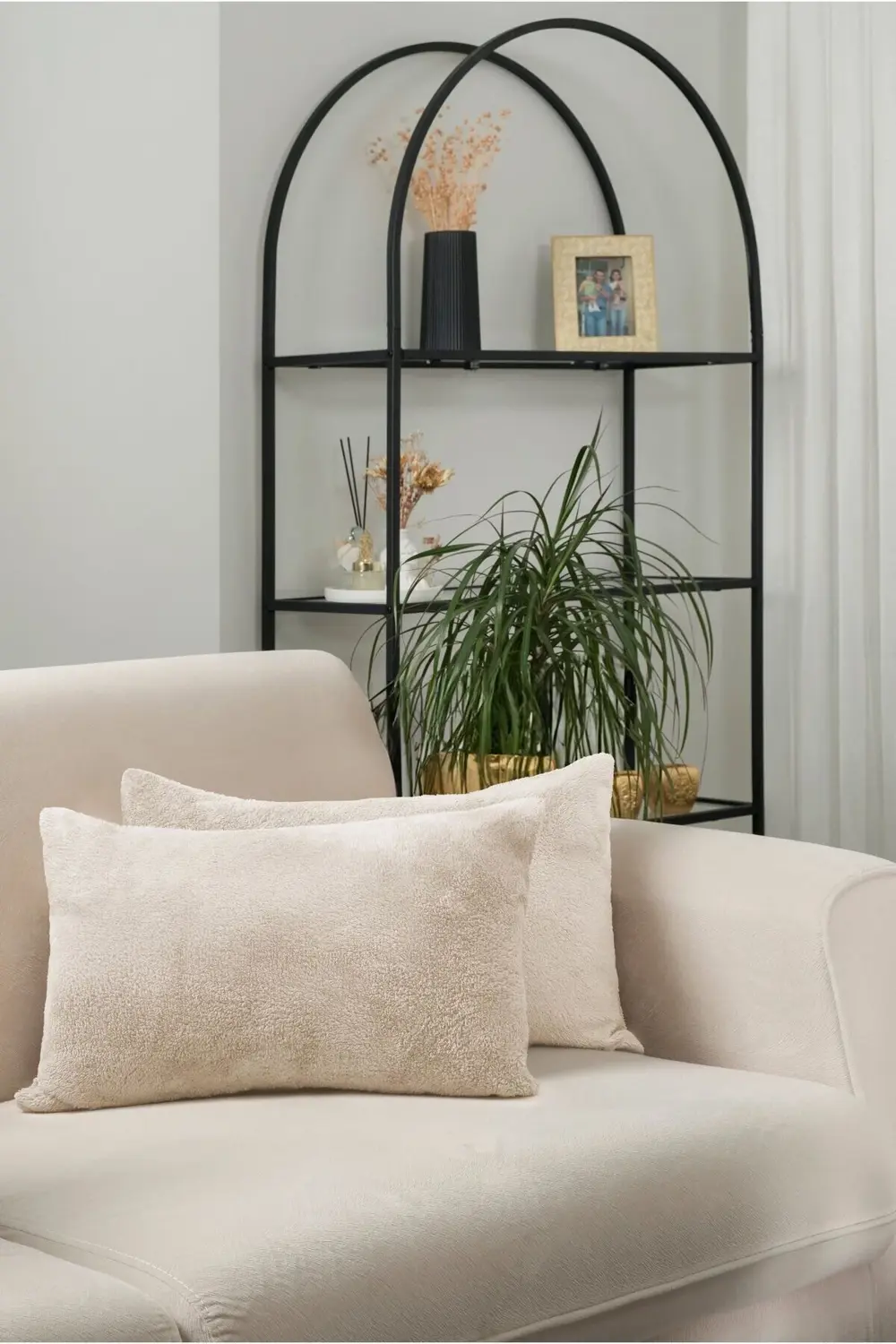 Çift Tarafı Wellsoft Kumaş 2'li 35x55 cm Hediyelik Dekoratif Pelü
