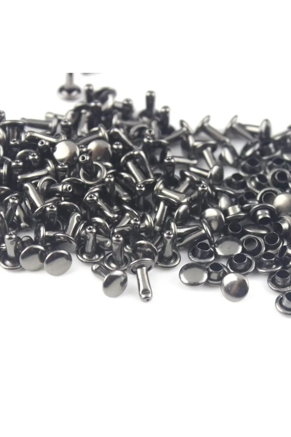 Çift Taraflı 9 Mm Perçin, Rivet, Toruk 33,5 No [1000 Adet] Siyah