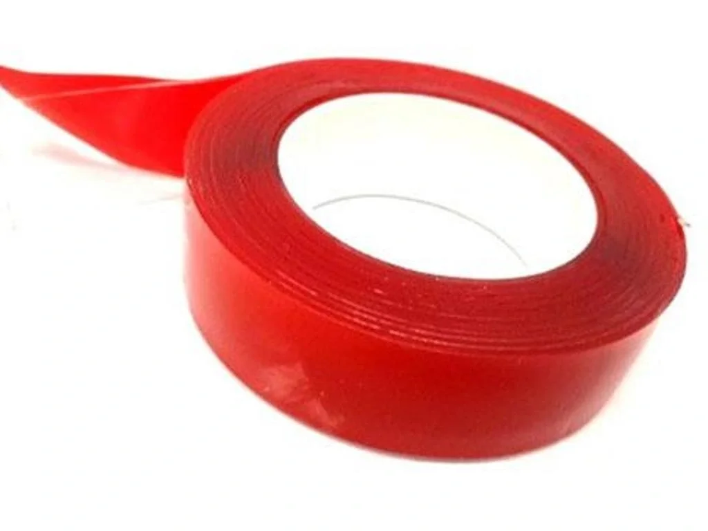 Çift Taraflı Akrilik Silikonize Bant 18 Mm X 2 Metre Kırmızı Vhb Çift Taraflı Akrilik Silikonize Bant 18 Mm X 2 Metre Kırmızı Vhb